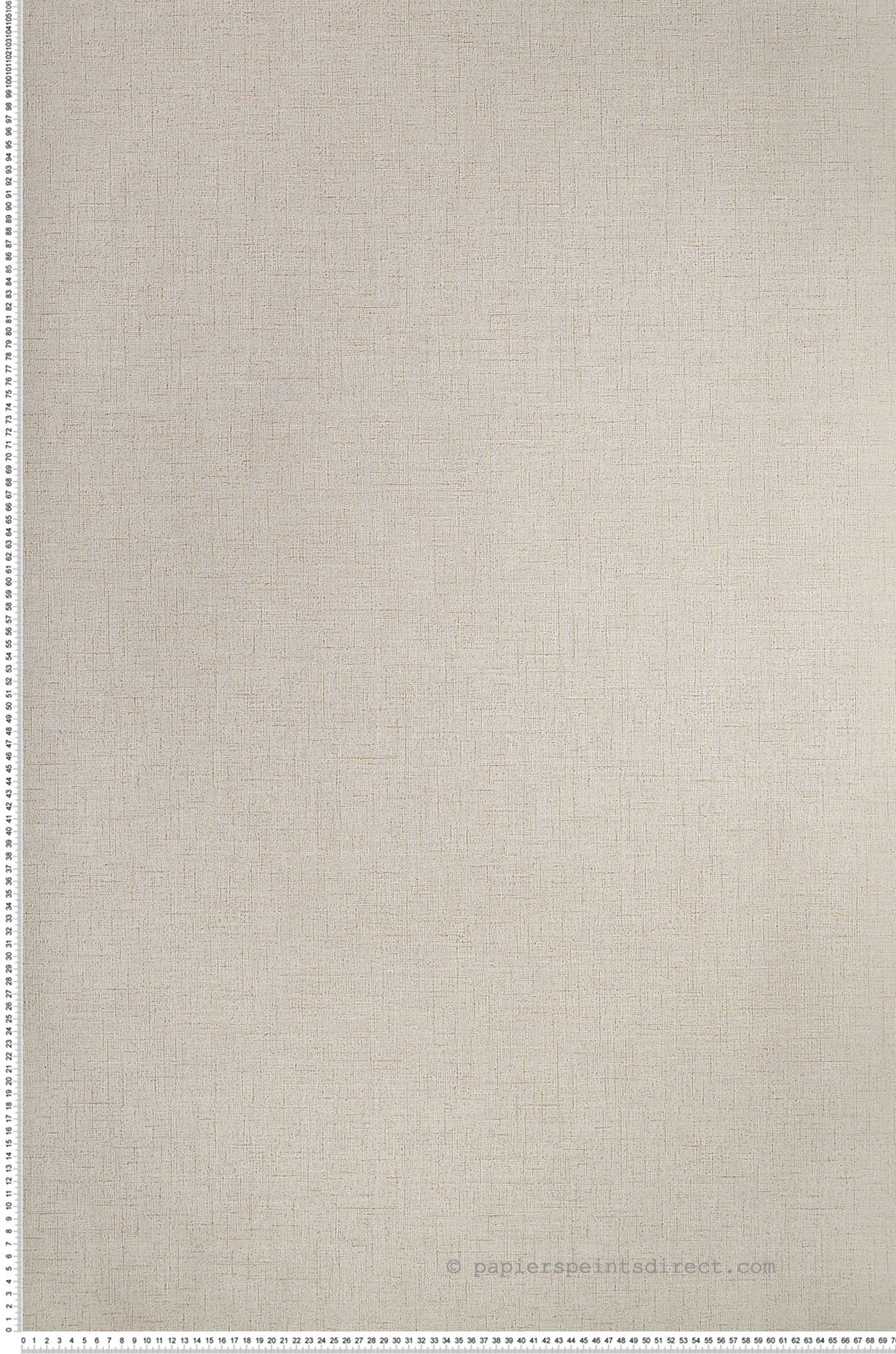 Papier peint Lin Ankaa blanc pétale doré - Le Lin 2 de Casamance | Réf. CAS-75238752