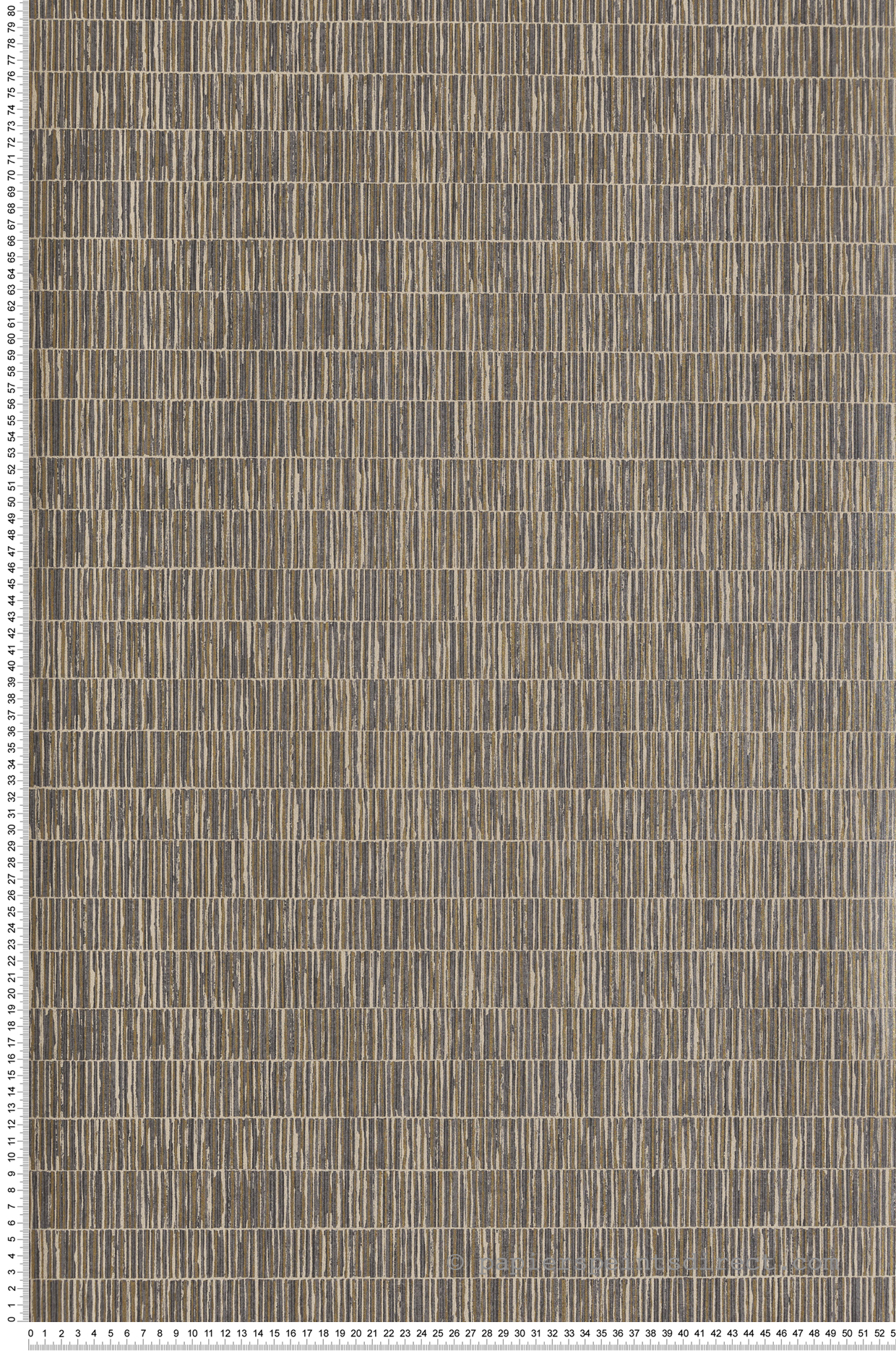 Papier peint Store Bambou gris doré - Attitude de Lutèce | Réf. LTC-DWP0362-05