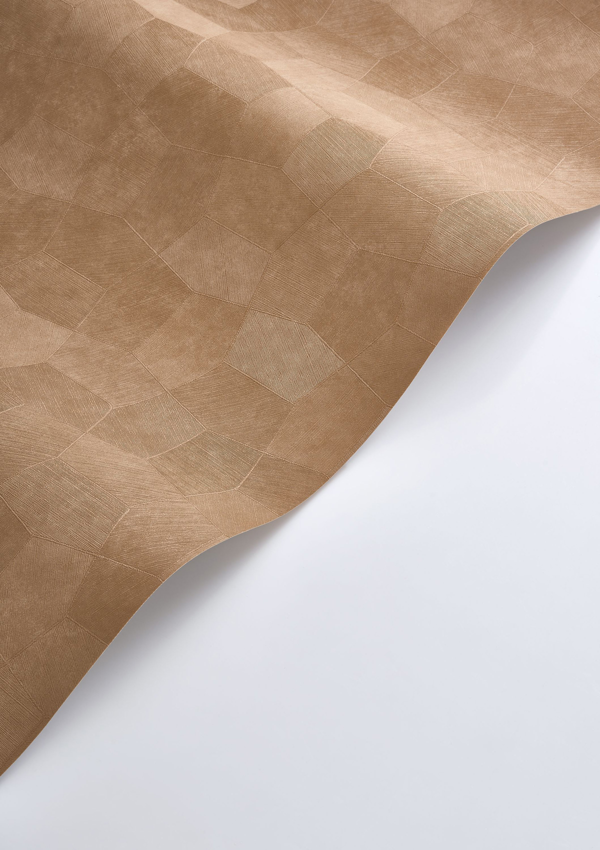 Papier peint Facettes Minérales Selene noisette - Solaris de Casadéco ROLL | Réf. SOLA201892940