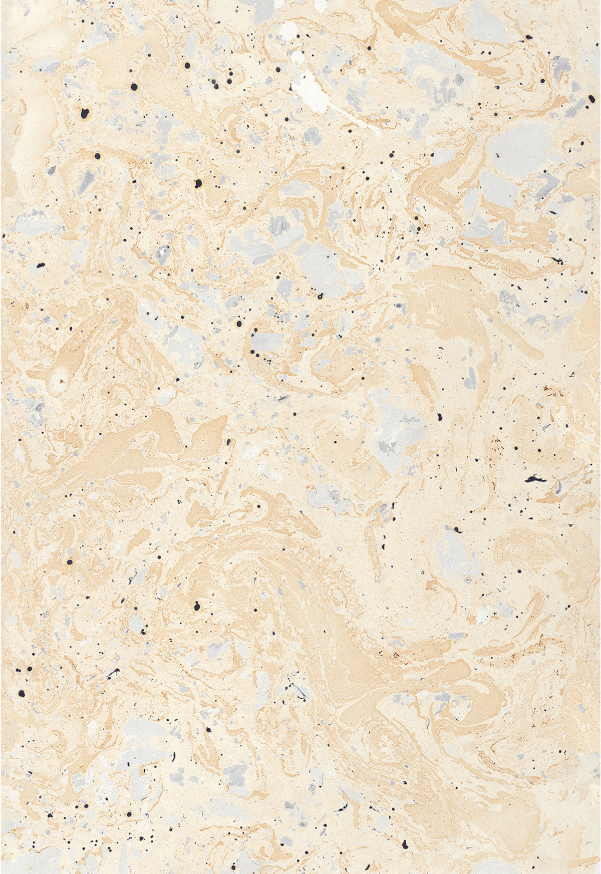 Papier peint panoramique Marbre beige orange L 212 X 310 - Reliefs de Casélio | Réf. RLF106241227