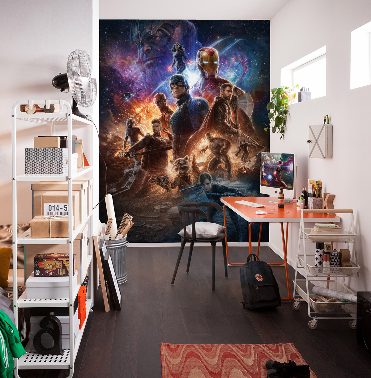 Papier peint panoramique Avengers Combat - Papier Peint Komar Into Adventure
