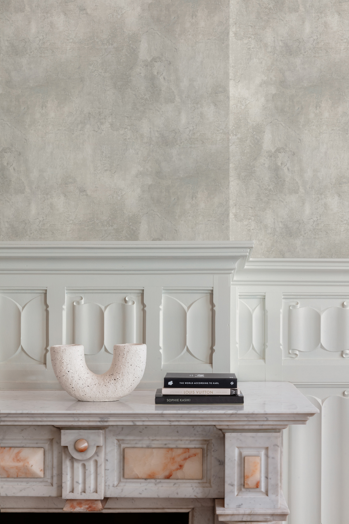 Papier peint Béton Ciré gris - Rêverie de Montecolino | Réf. MC-IC1205