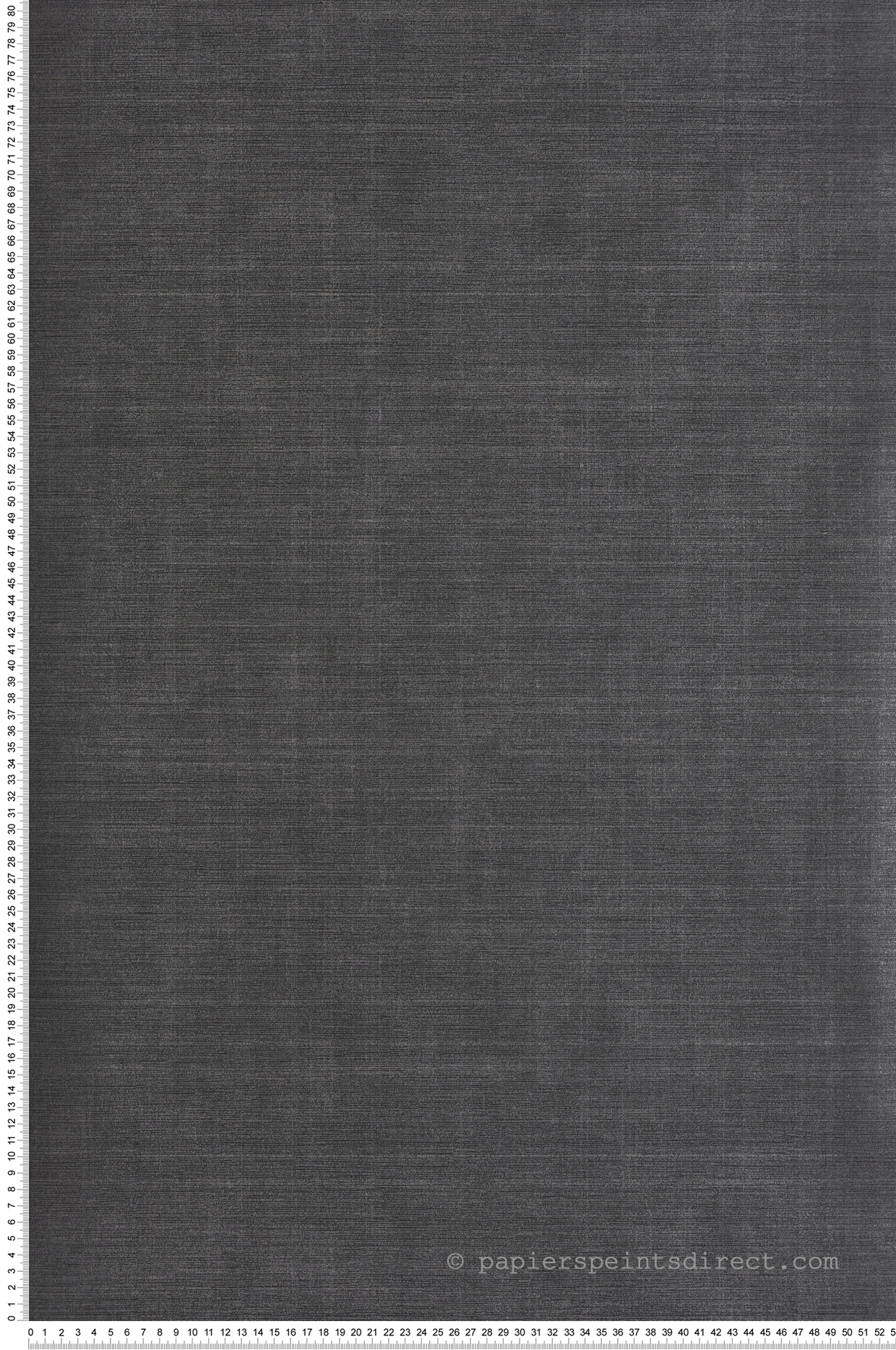 Papier peint Faux Uni Minna noir argenté - Othello de Masureel | Réf. MAS-TUL001