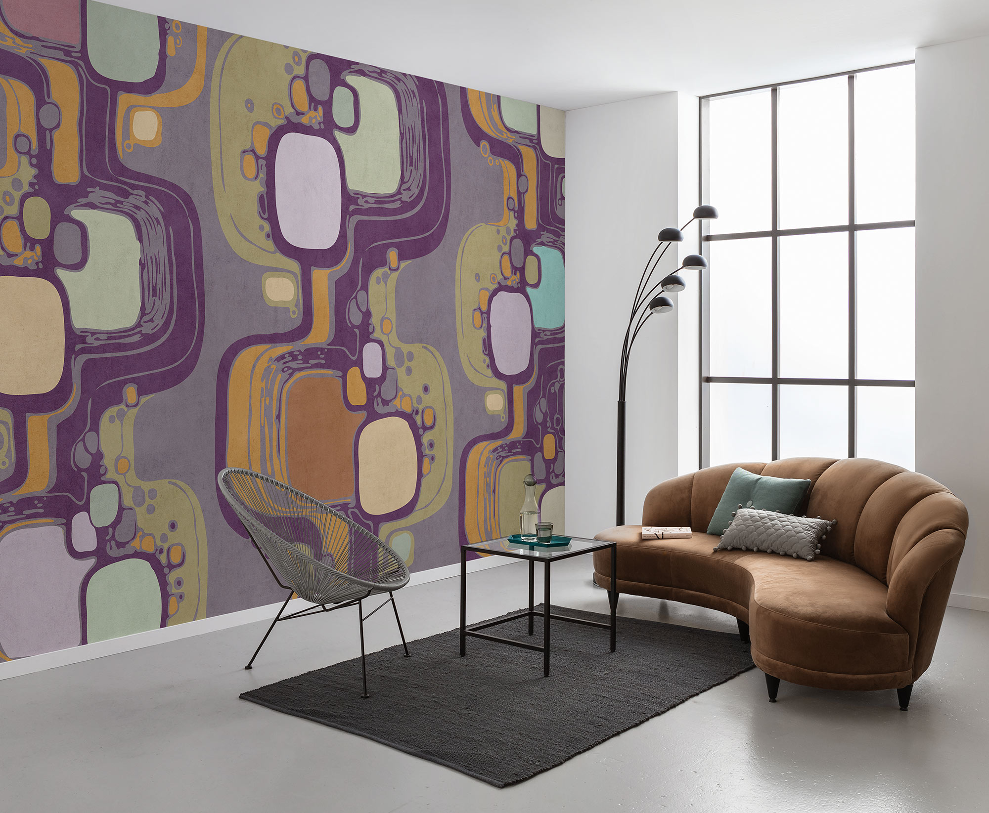 Papier peint panoramique Vintage Masterpiece - Papier peint Komar Flair