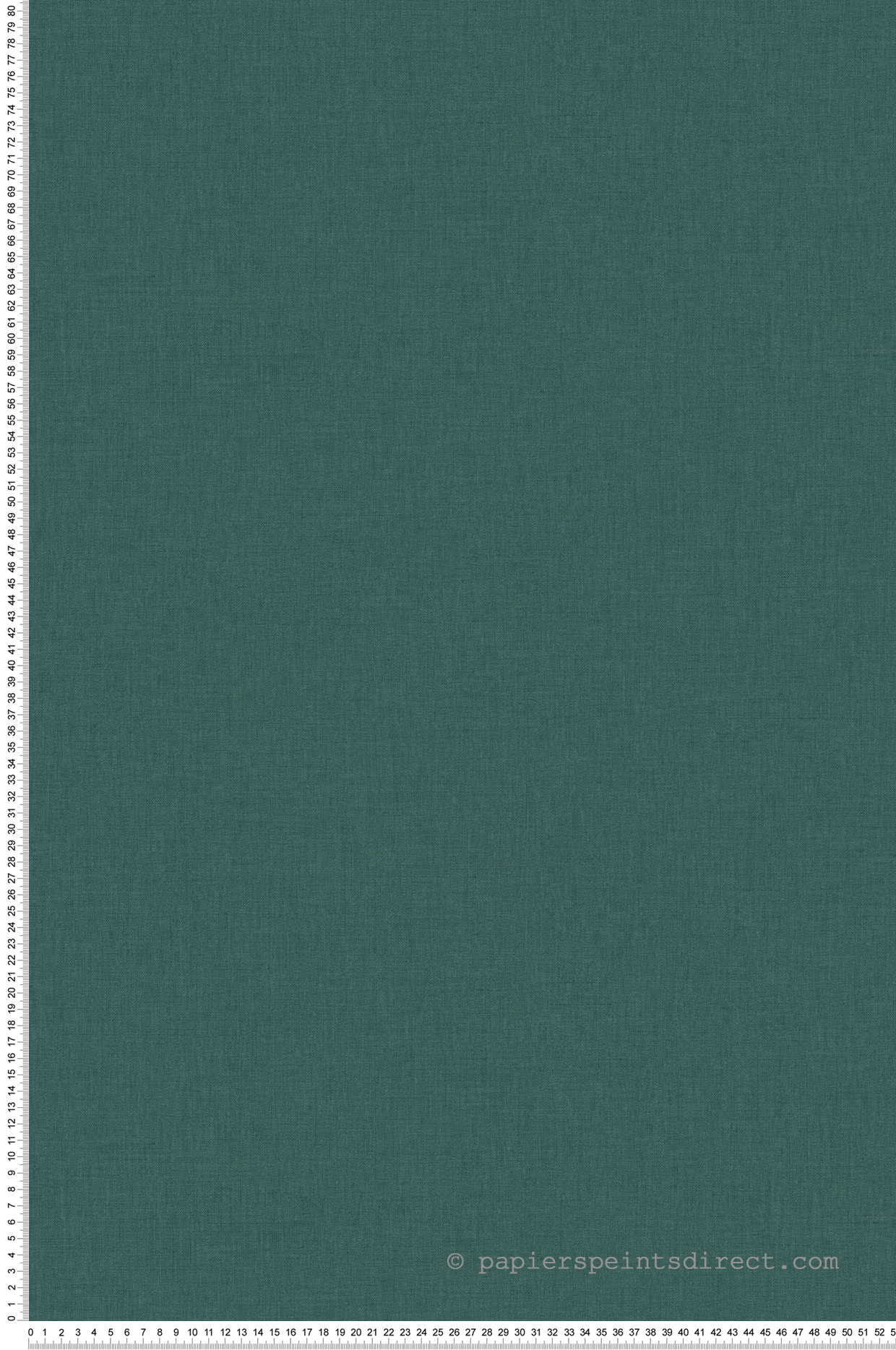 Papier peint Uni Lin Lisse vert foncé - Essentiel de Casélio | Réf. ETL100607764