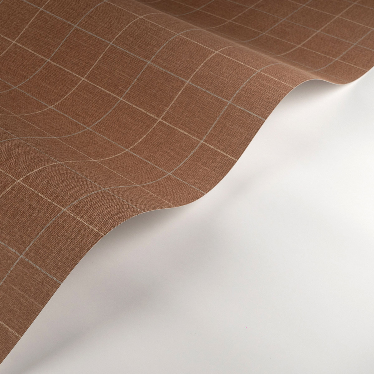 Papier peint Carreaux Scandinave Liam terracotta - Carnaby Street de Casadéco AMBV | Réf. CARN200516041