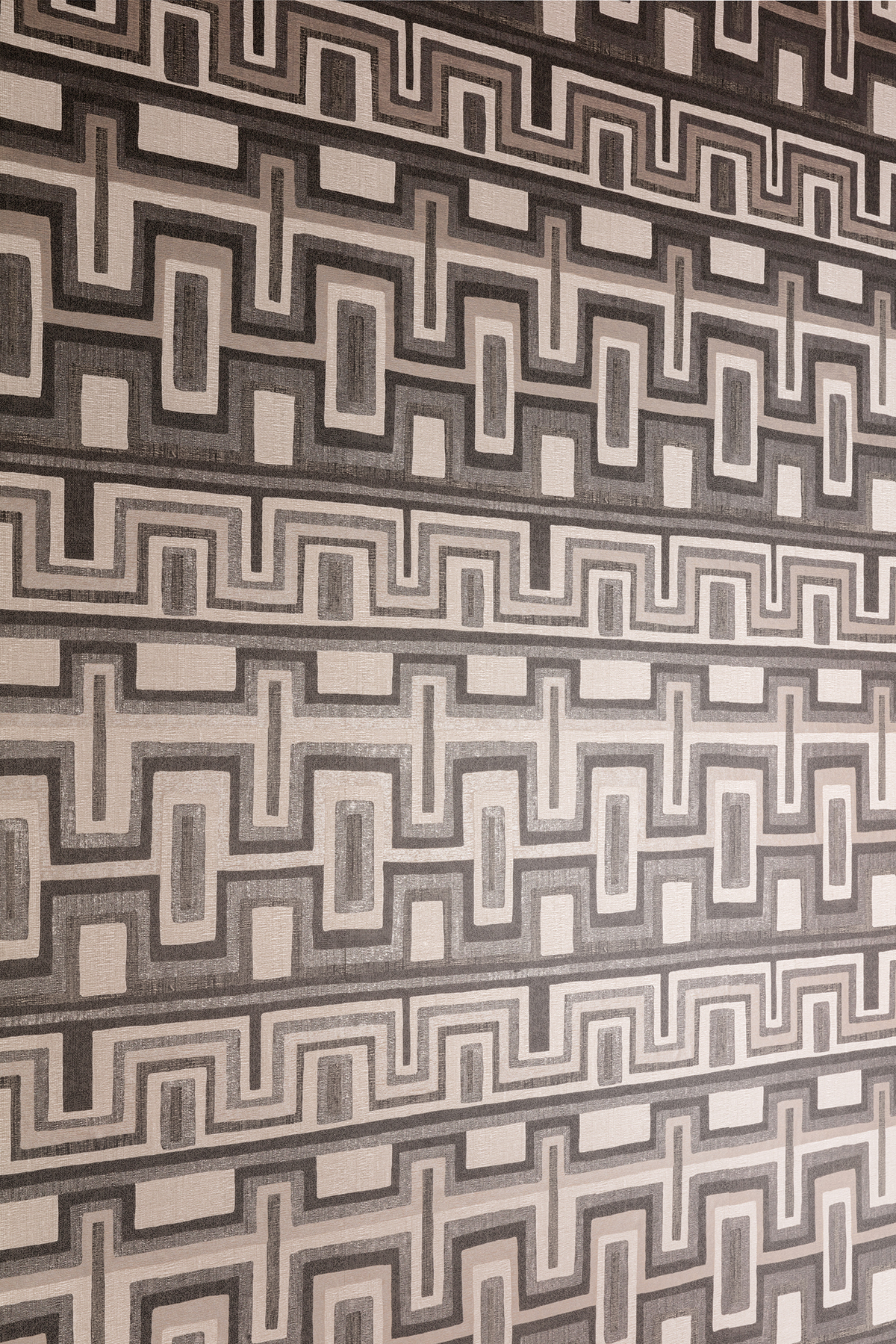 Papier peint Géométrie Tapis Morelos tabac - Amani de Masureel AMB2| Réf. MAS-AMA003