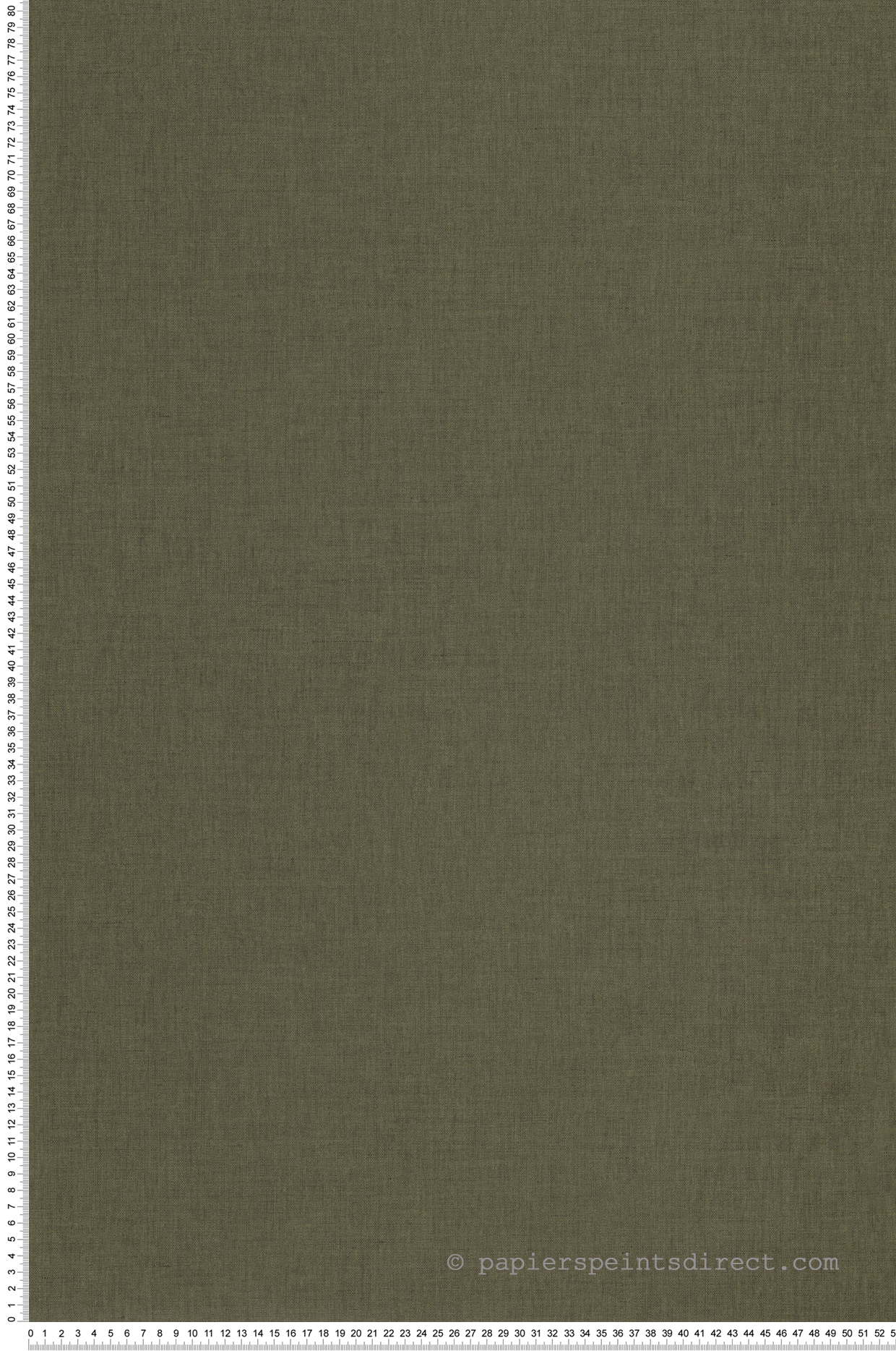 Papier peint Uni Lin vert olive - L'Epopée de Casélio | Réf. EPO100607537