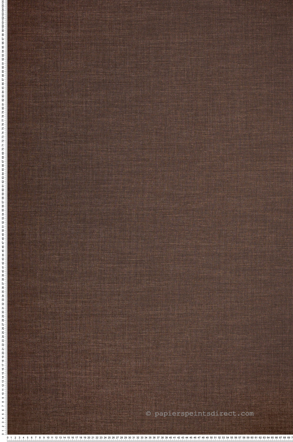 Papier peint Lin Shinok acajou - Le Lin 2 de Casamance | Réf. CAS-73817630