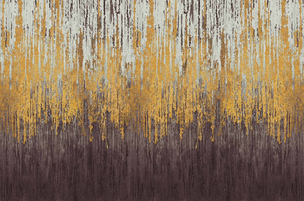 Papier peint panoramique Artistique Grunge prune - Panorama 2 de Lutèce | Réf. LTC-PAN1763C