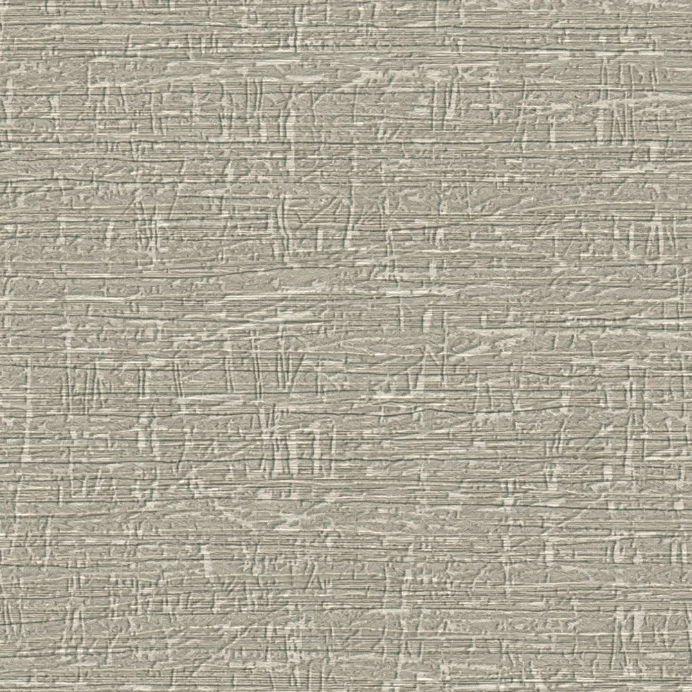 Papier peint Faux Uni Écorce gris taupe - Stories of Life d'A.S. Création AMB3 | Réf. AS-396486