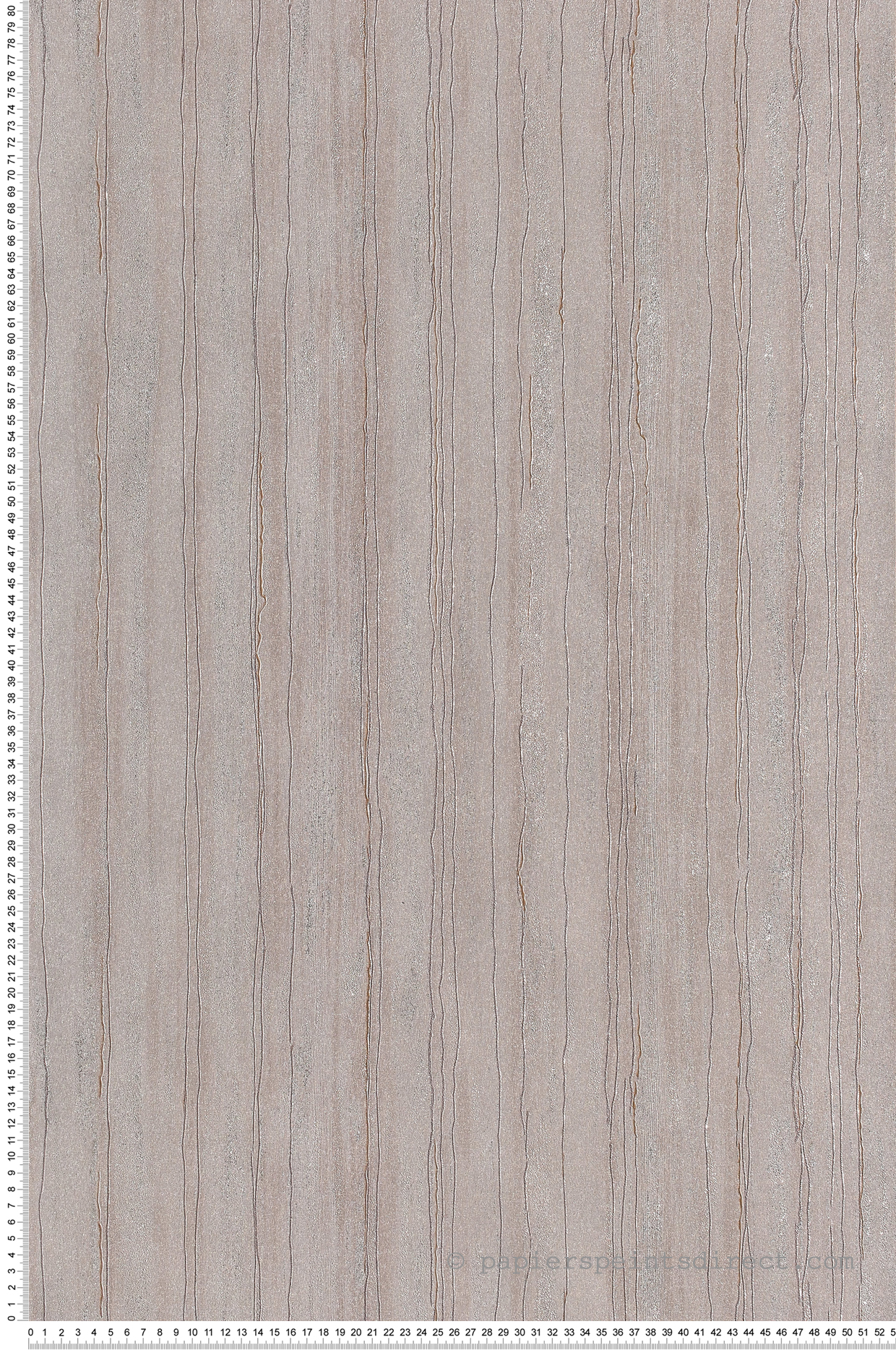 Papier peint gris grège trame reflets métallisés - Special FX de Lutèce | Réf. LTC-G67708