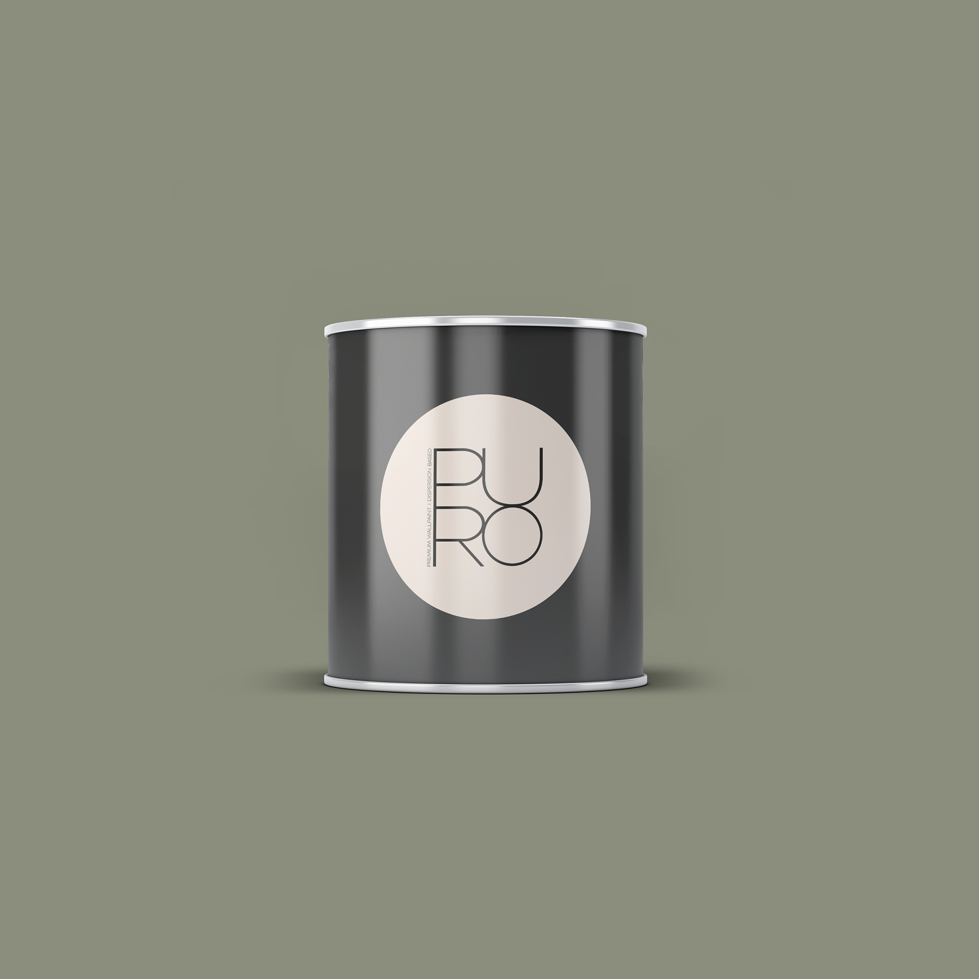 Image d'un pot de 1 litre de peinture Puro gris, vert calm taupe - c7006