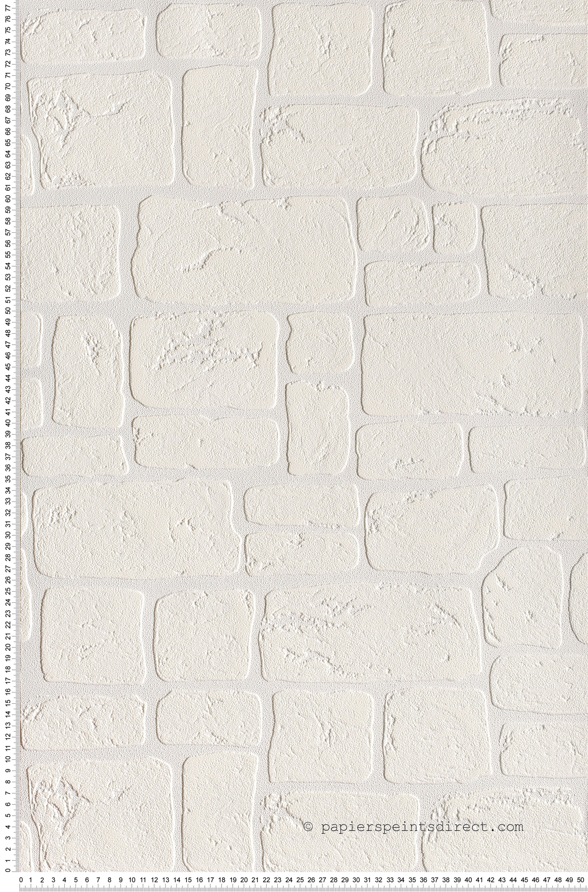 Pierre blanche - Papier peint AS Création