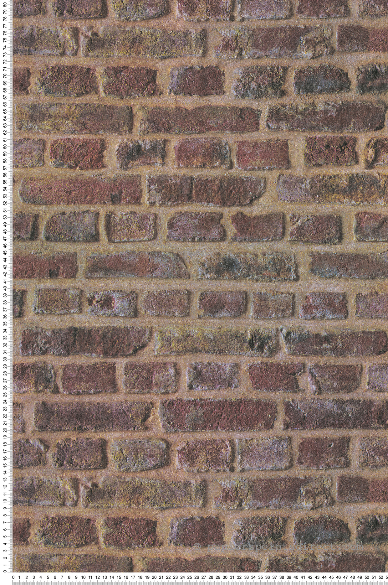 Papier peint Briquette Industrielle sable - Elements 2 d'A.S. Création | Réf. AS-371611