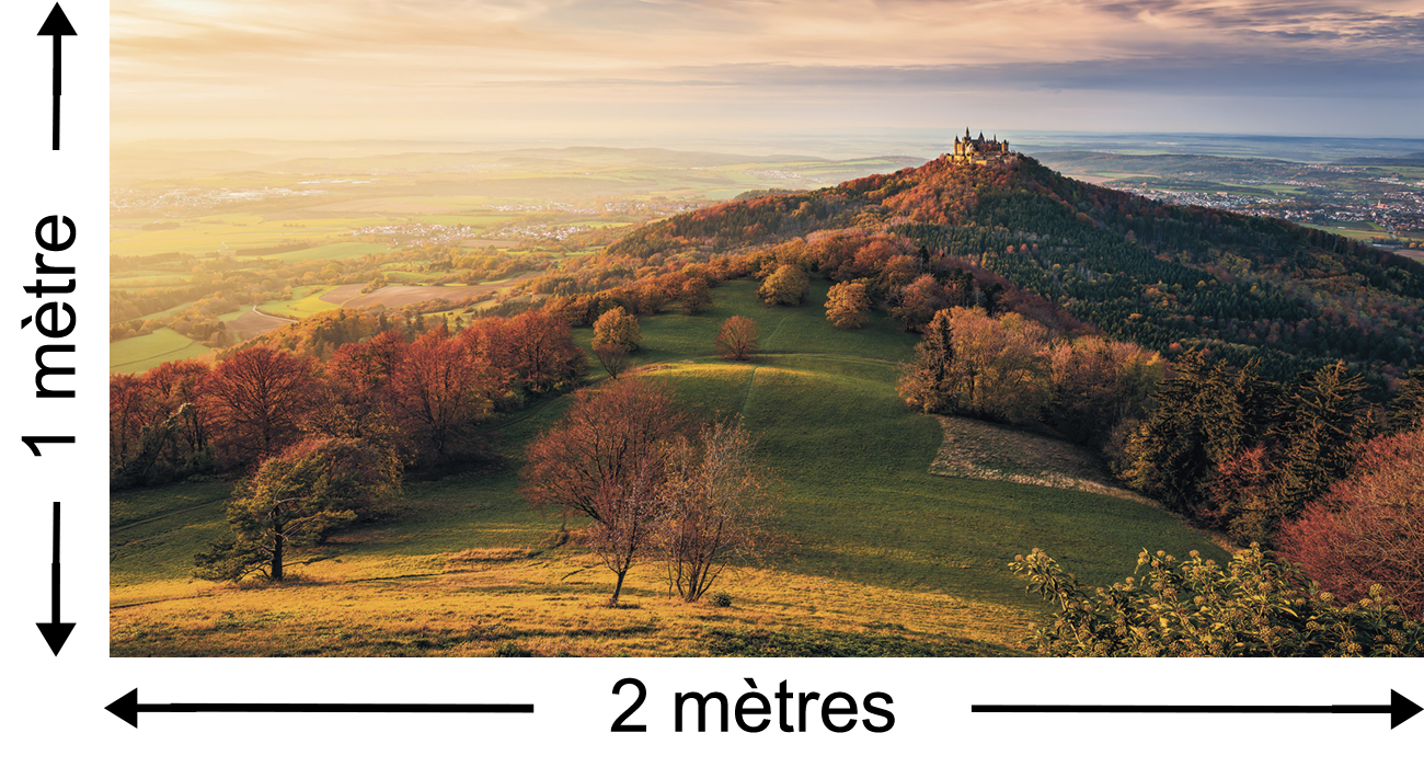 Panoramique Fairy Tale Castle - Papier peint Komar