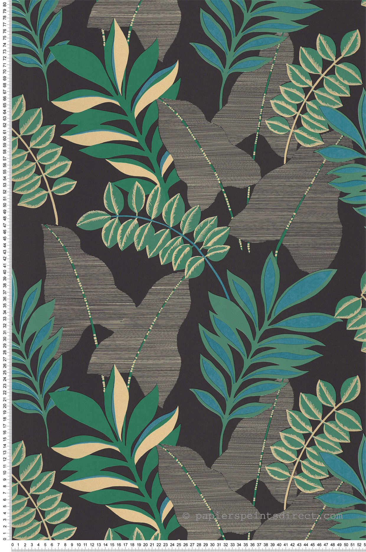 Papier peint Nature Voyage noir - L'escapade de Casélio | Réf. EPA102329779