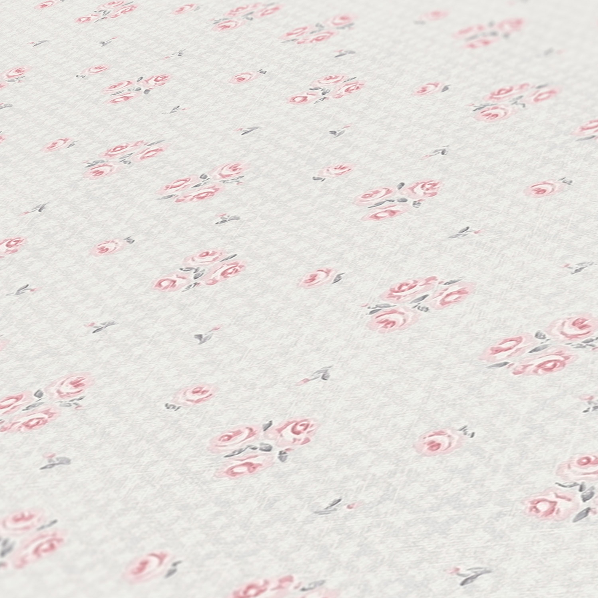 Papier peint Vintage Small Bouquet écru rose - Maison Charme d'A.S. Création ZOOM | Réf. AS-390673