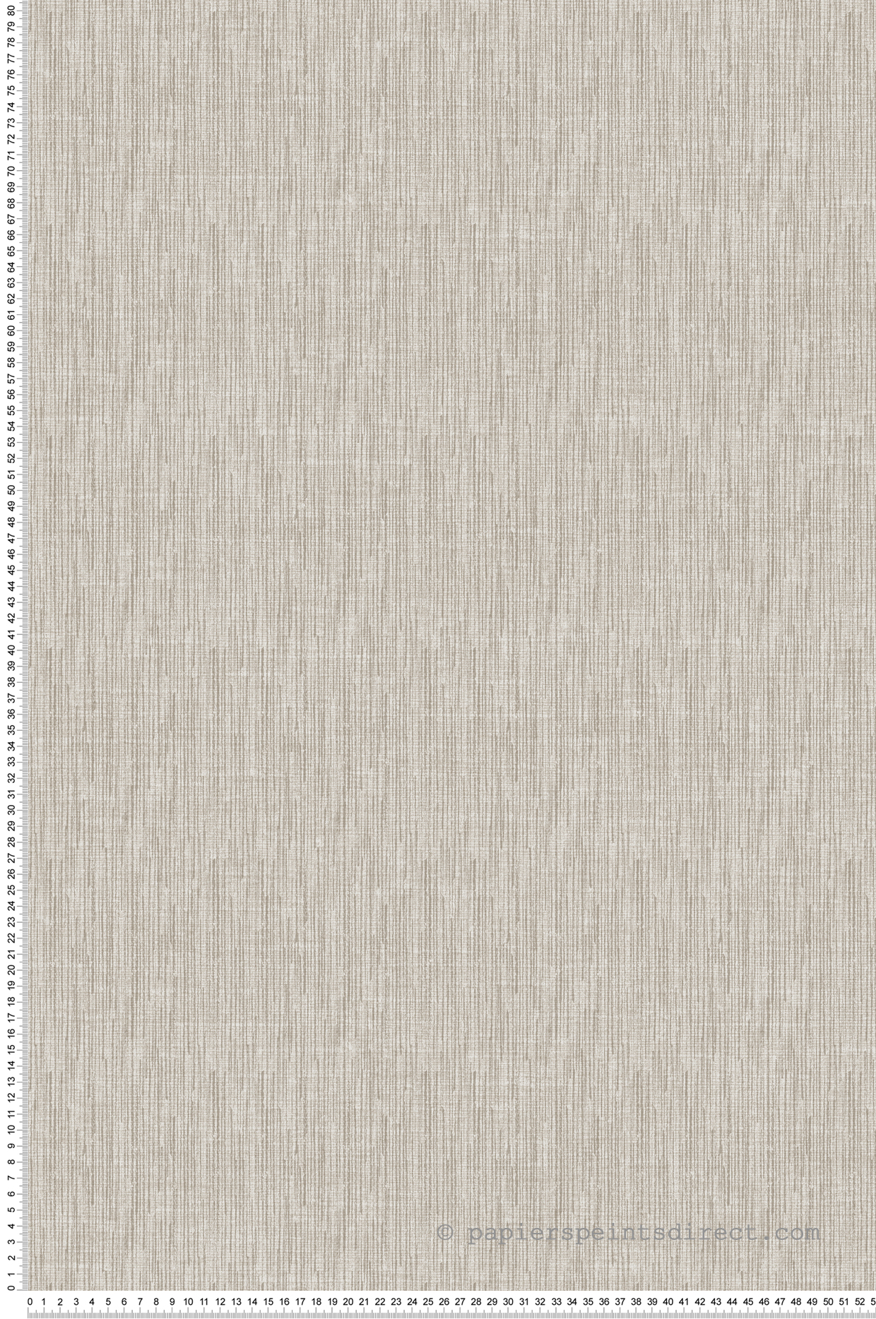 Papier peint Faux Uni Stries gris taupe - Romance de Lutèce | Réf. LTC-19102