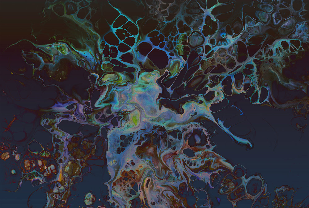 Papier peint panoramique Contemporain Acryl 1 - Référence DD120033 - Intissé 200g/m2 - Standard 400 x 270