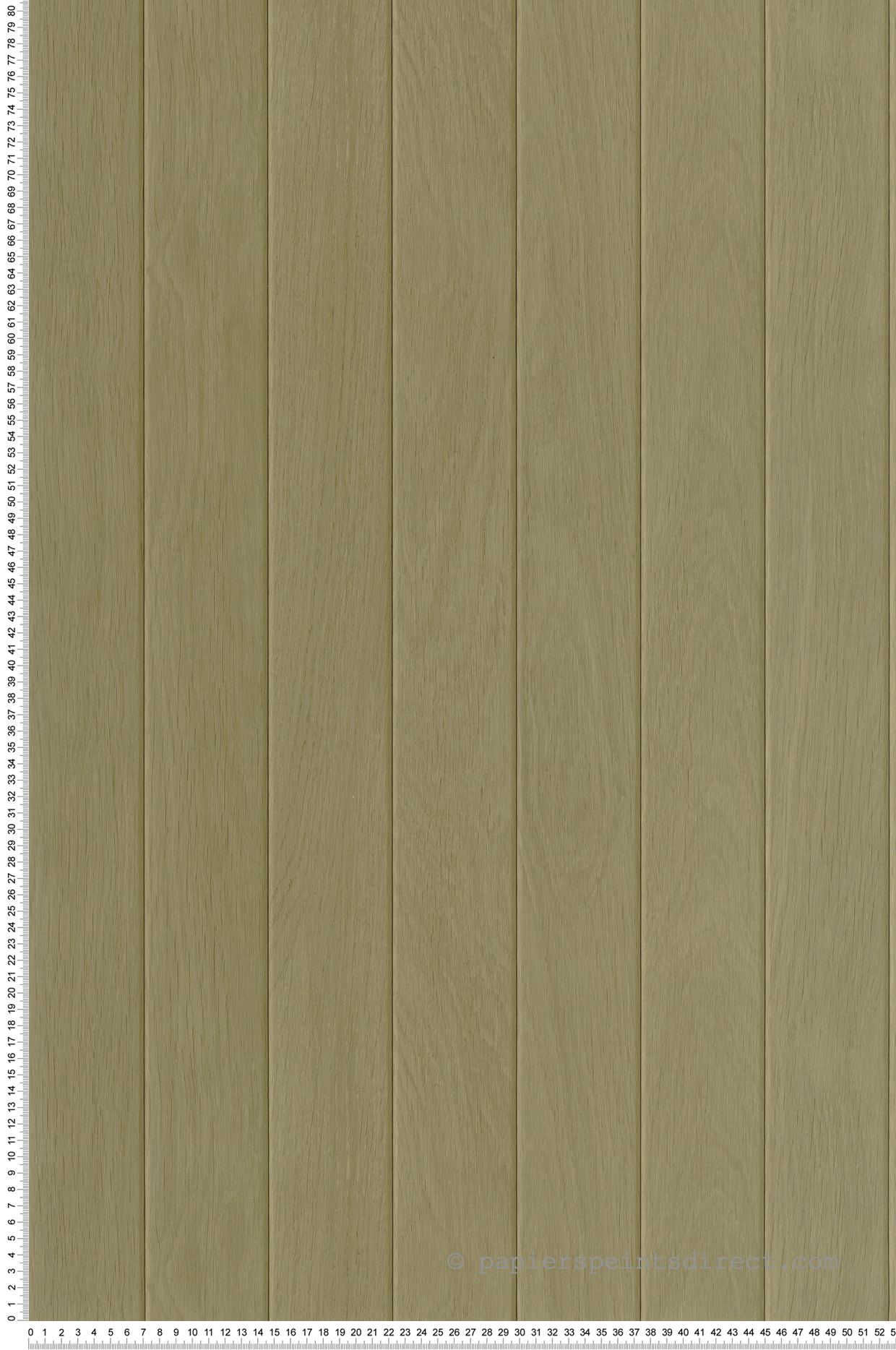 Papier peint Bois Lames Essentia vert - Woodline de Casélio | Réf. WOD106857077