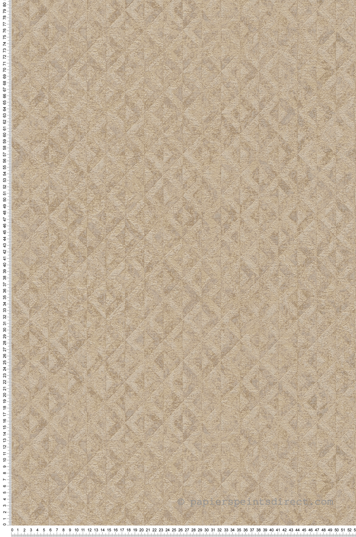 Papier peint Triangle Damasse beige doré - Jade 2 d'A.S. Création | Réf. AS-395051