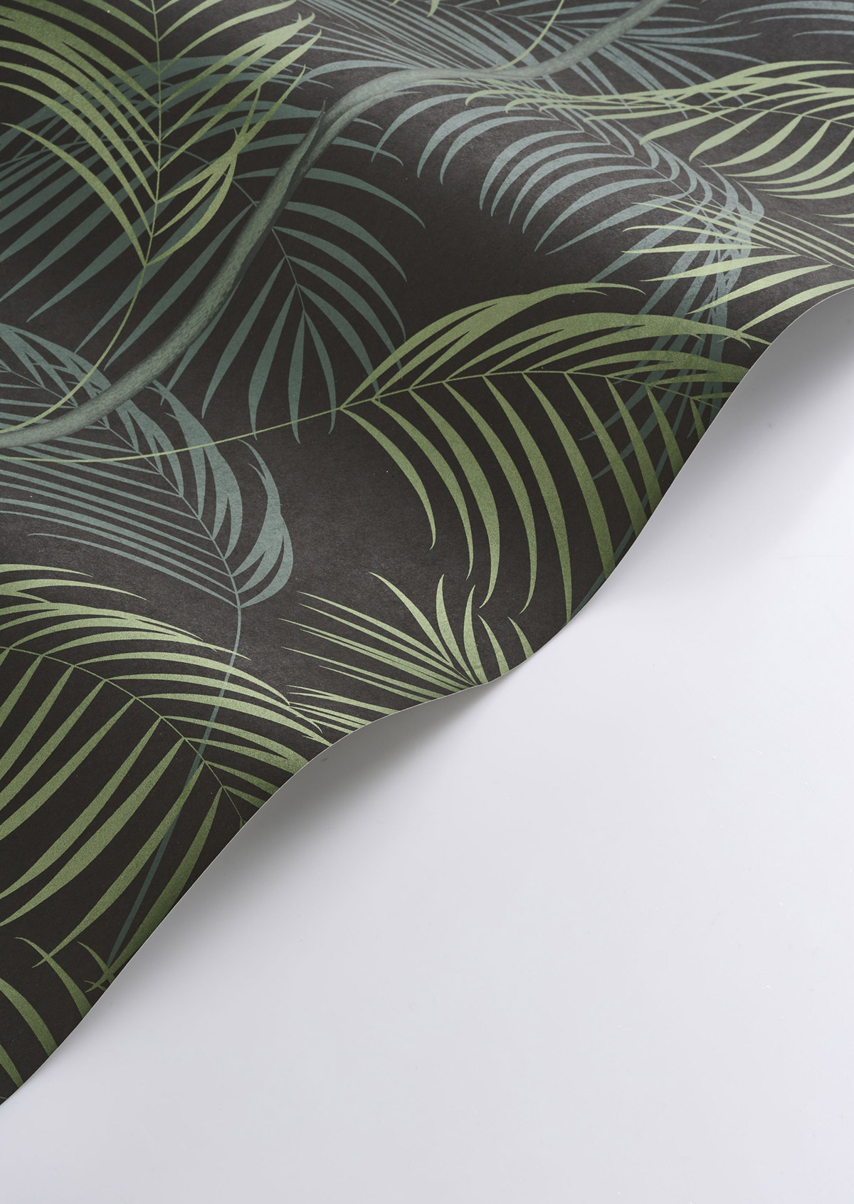 Papier peint Bambou le Tout Paris vert paon irisé - Années Folles de Casadéco AMBV | Réf. ANFO201037810