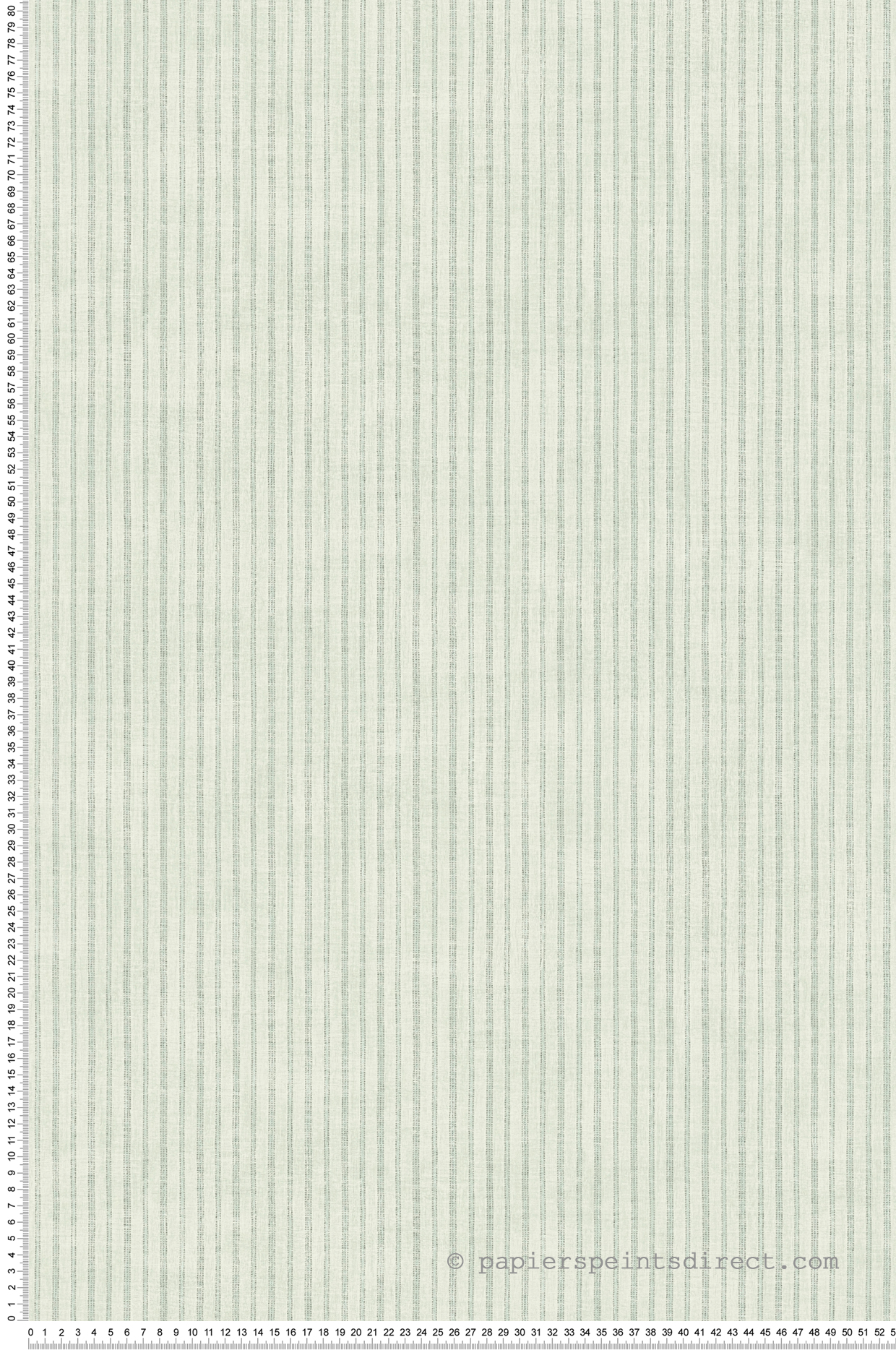 Papier peint Rayures Milleraies vert d'eau - Maison Charme d'A.S. Création | Réf. AS-390765