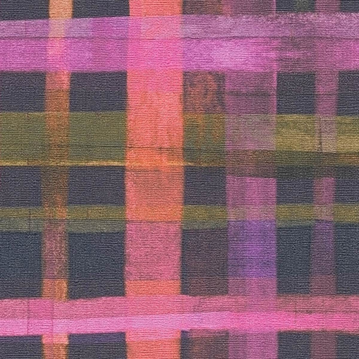 Papier peint Tartan Écossais fuschia - Anna D'Andrea d'A.S. Création AMB3| Réf. AS-782242