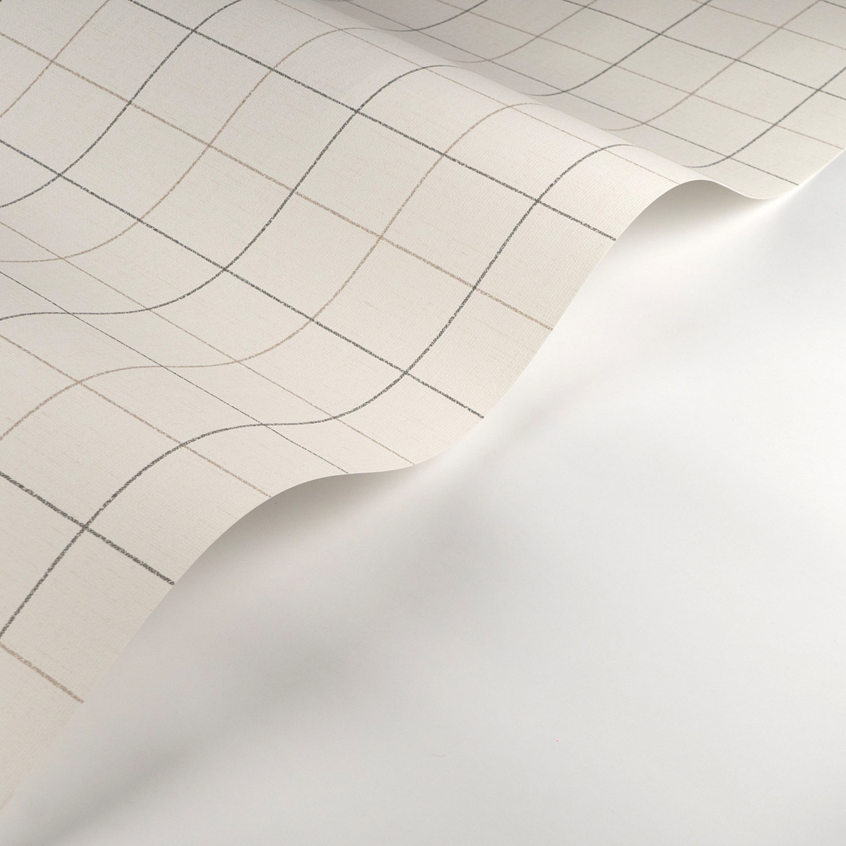 Papier peint Carreaux Scandinave Liam beige - Carnaby Street de Casadéco AMBV | Réf. CARN200510142