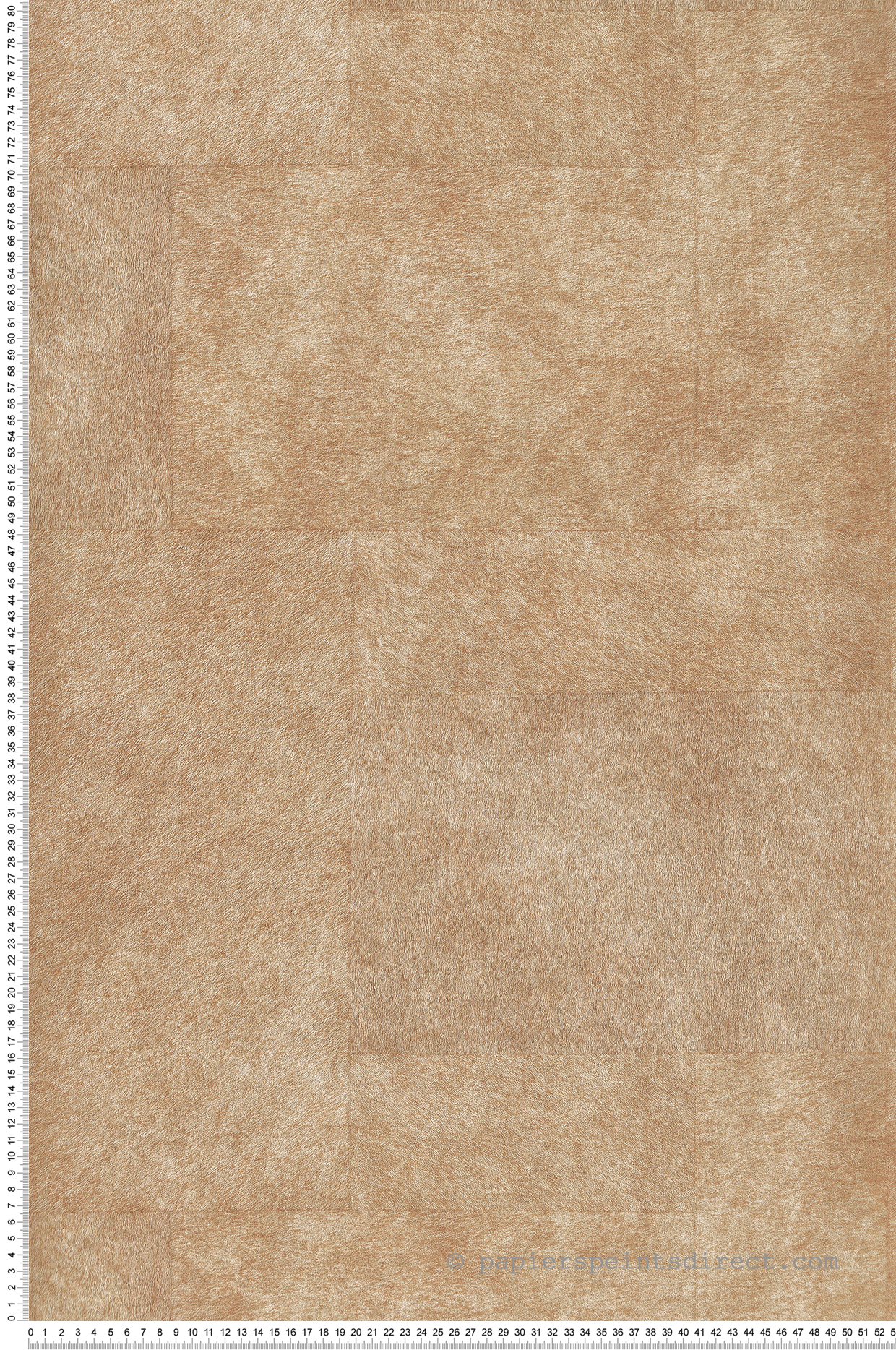 Papier peint Fourrure Géométrique Western beige chaud - Leathers de Casadéco | Réf. LEAT87172110