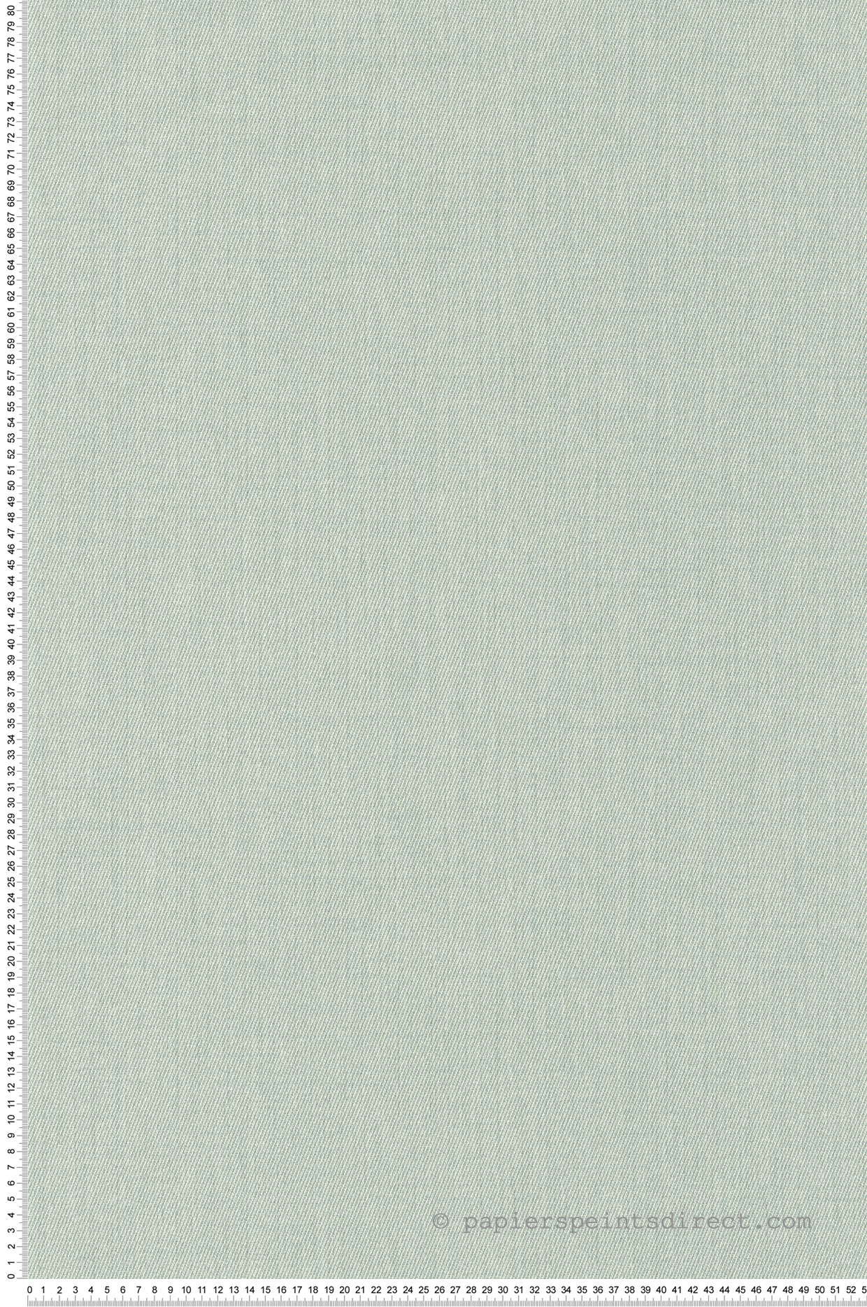Papier peint Faux Uni Denim vert sauge - California de Casadéco | Réf. CALF87537347
