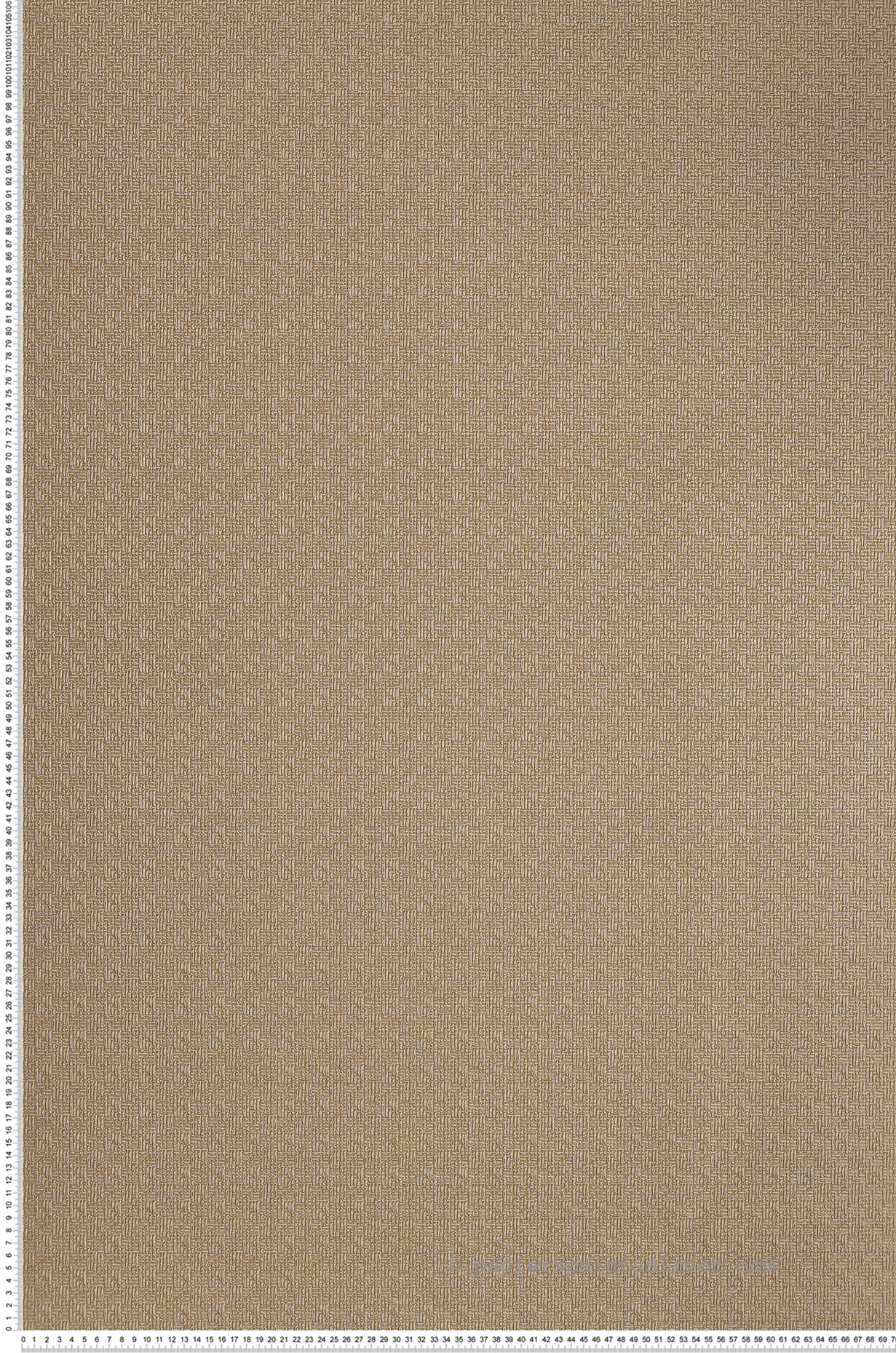 Papier peint Natte Métallisé Wagara beige doré - Archipel de Casamance | Réf. CAS-75331732