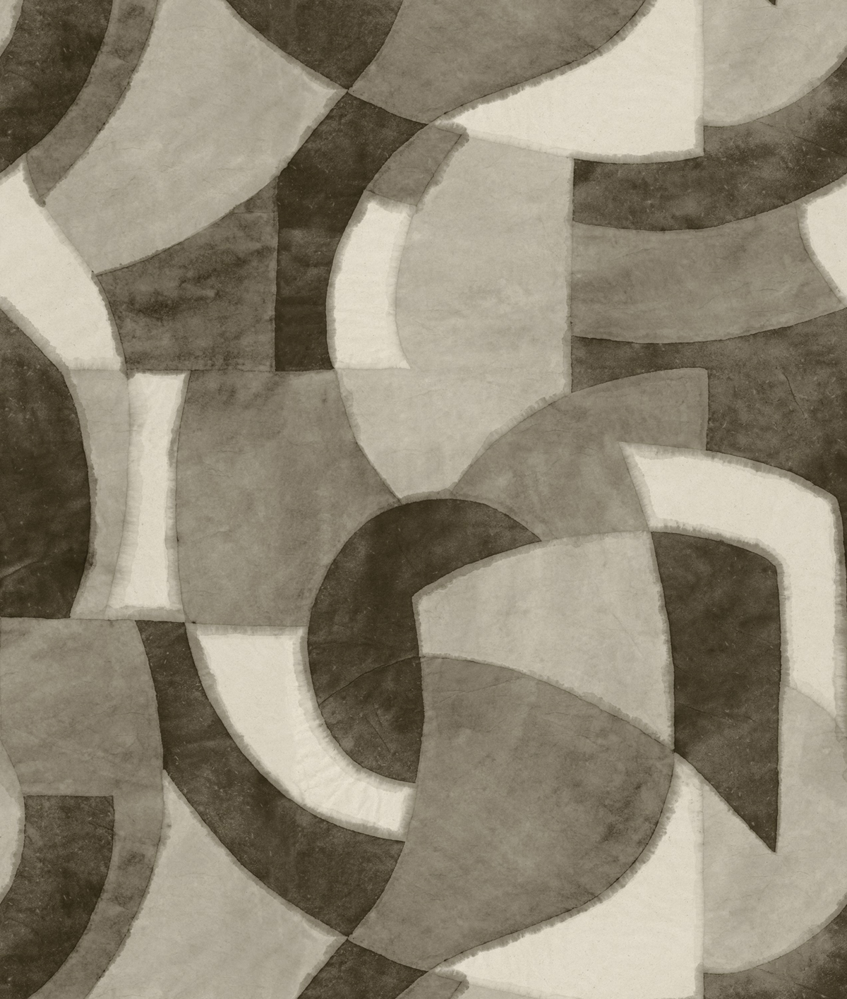 Papier peint panoramique Graphique Rêves de Papier S anthracite 212X250 - Papercraft de Casadéco | Réf. PAPC89699705