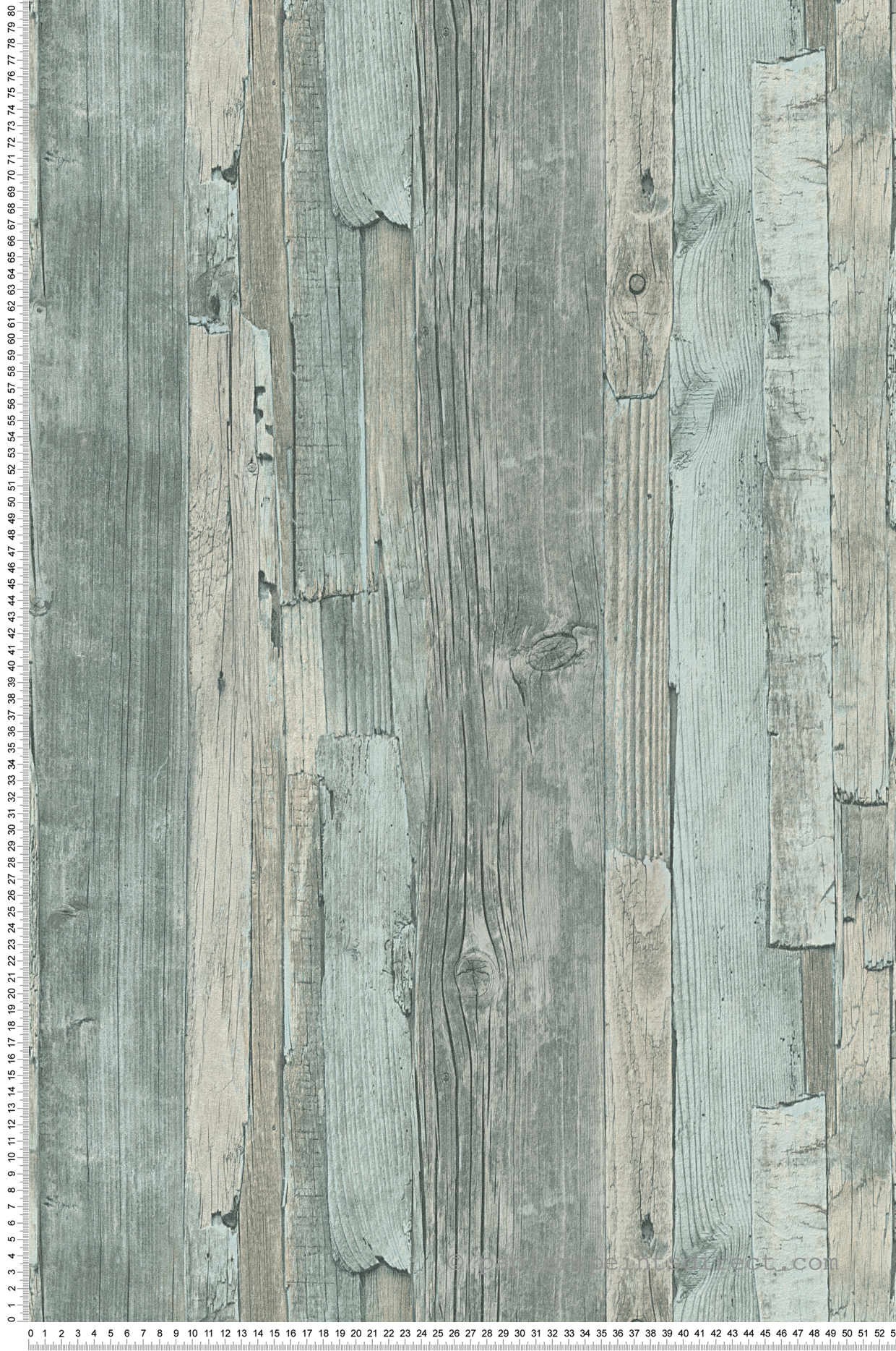 Papier peint Planche Bois bleu - Elements 2 d'A.S. Création | Réf. AS-954055