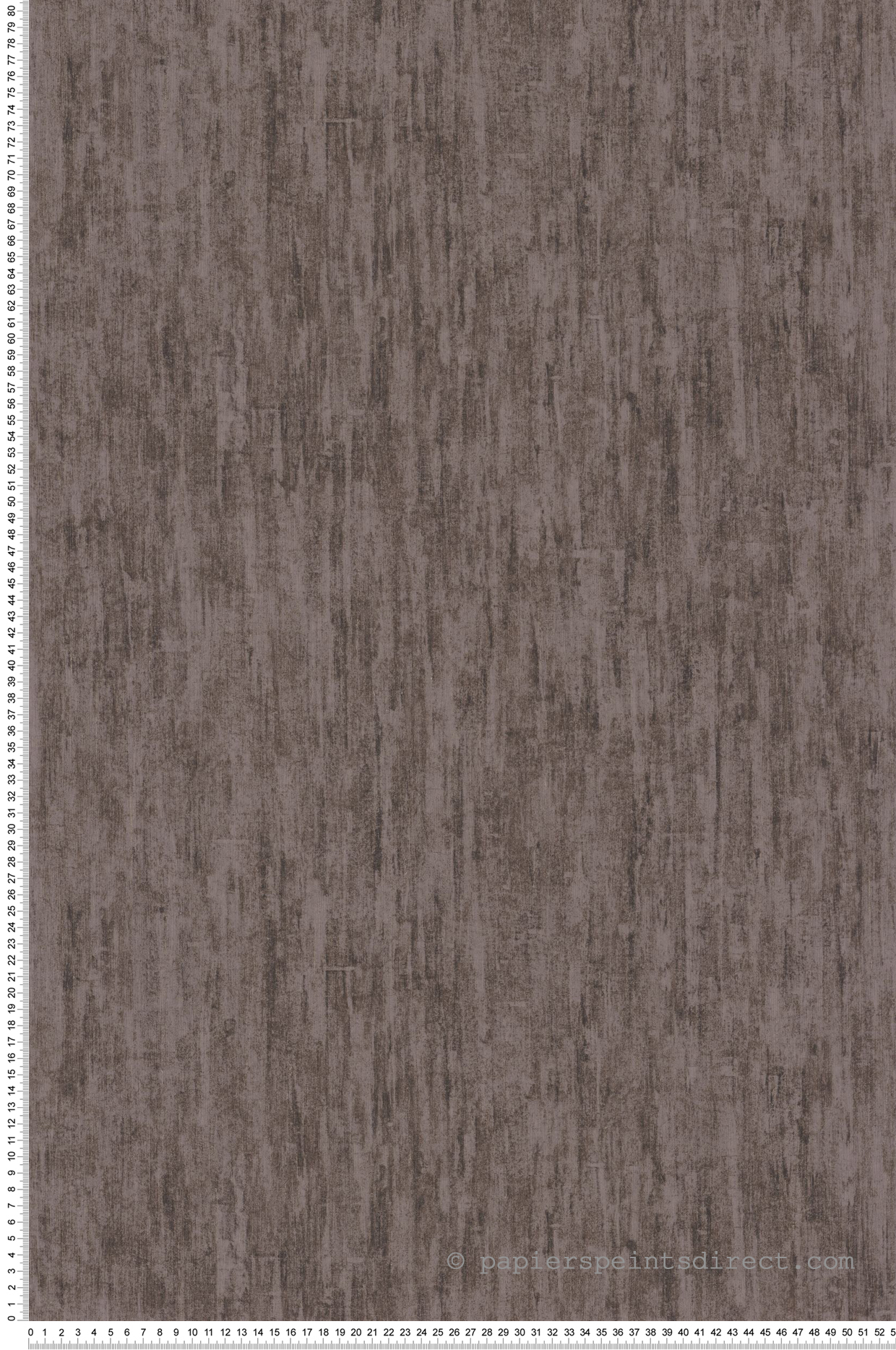 Papier peint faux uni Madera Taupe Foncé - Cuba de Casadéco | Réf. CBBA84361515