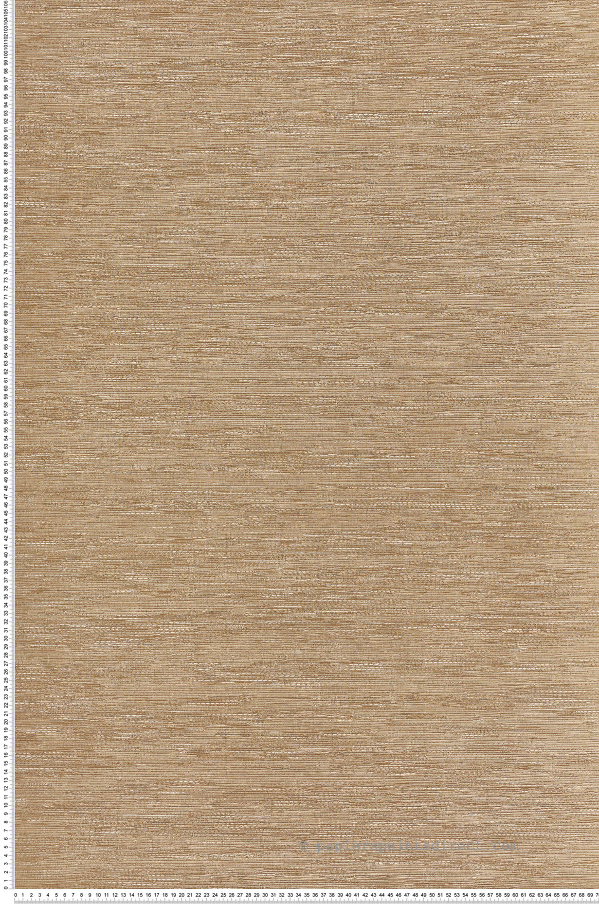 Papier peint Faux Uni Tissage Tatami beige brun - Le Jacquard de Casamance | Réf. CAS-C75344588