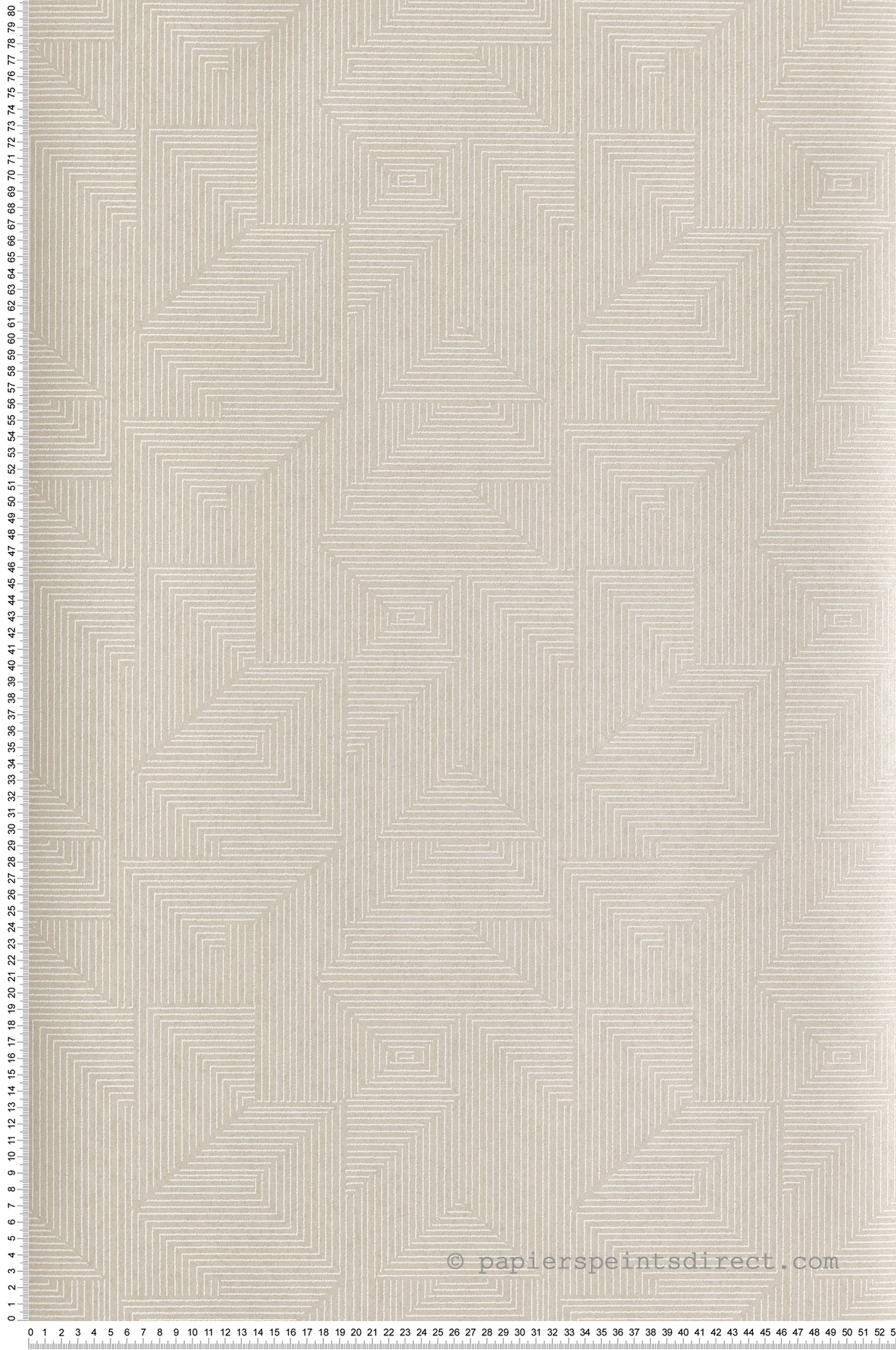 Papier peint Géométrique Angular nacré - Attitude de Lutèce | Réf. LTC-DWP0368-01