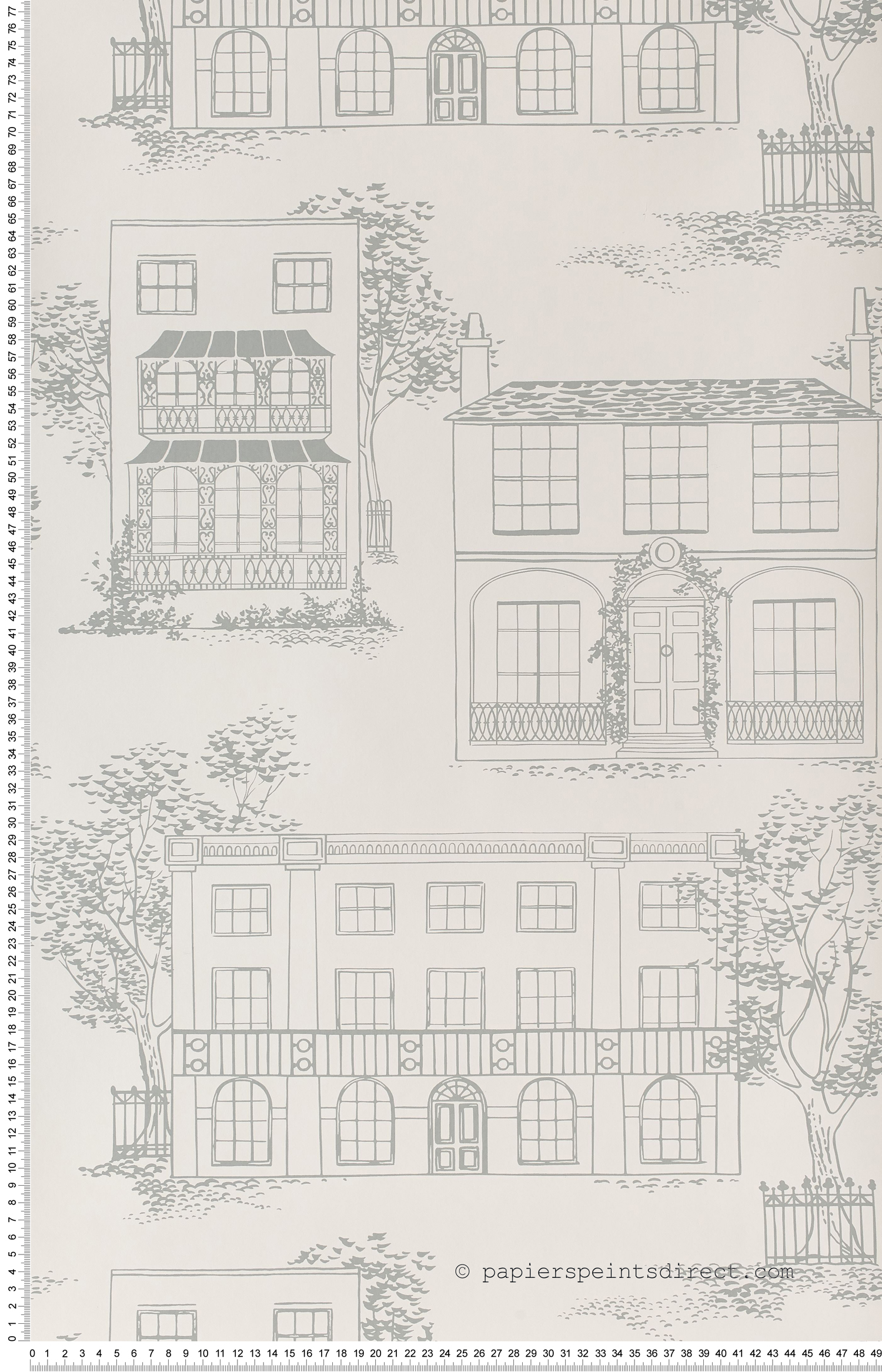 Hampstead Glass - 20th Century Papers de Little Greene