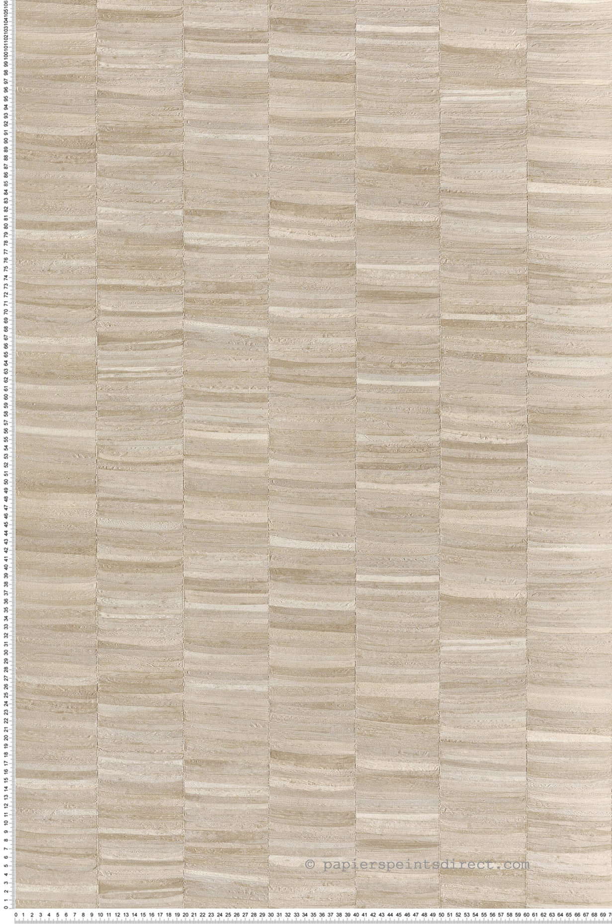 Papier peint Texture Brute Stylosa beige sable - Nature Précieuse de Casamance | Réf. CAS-76501222