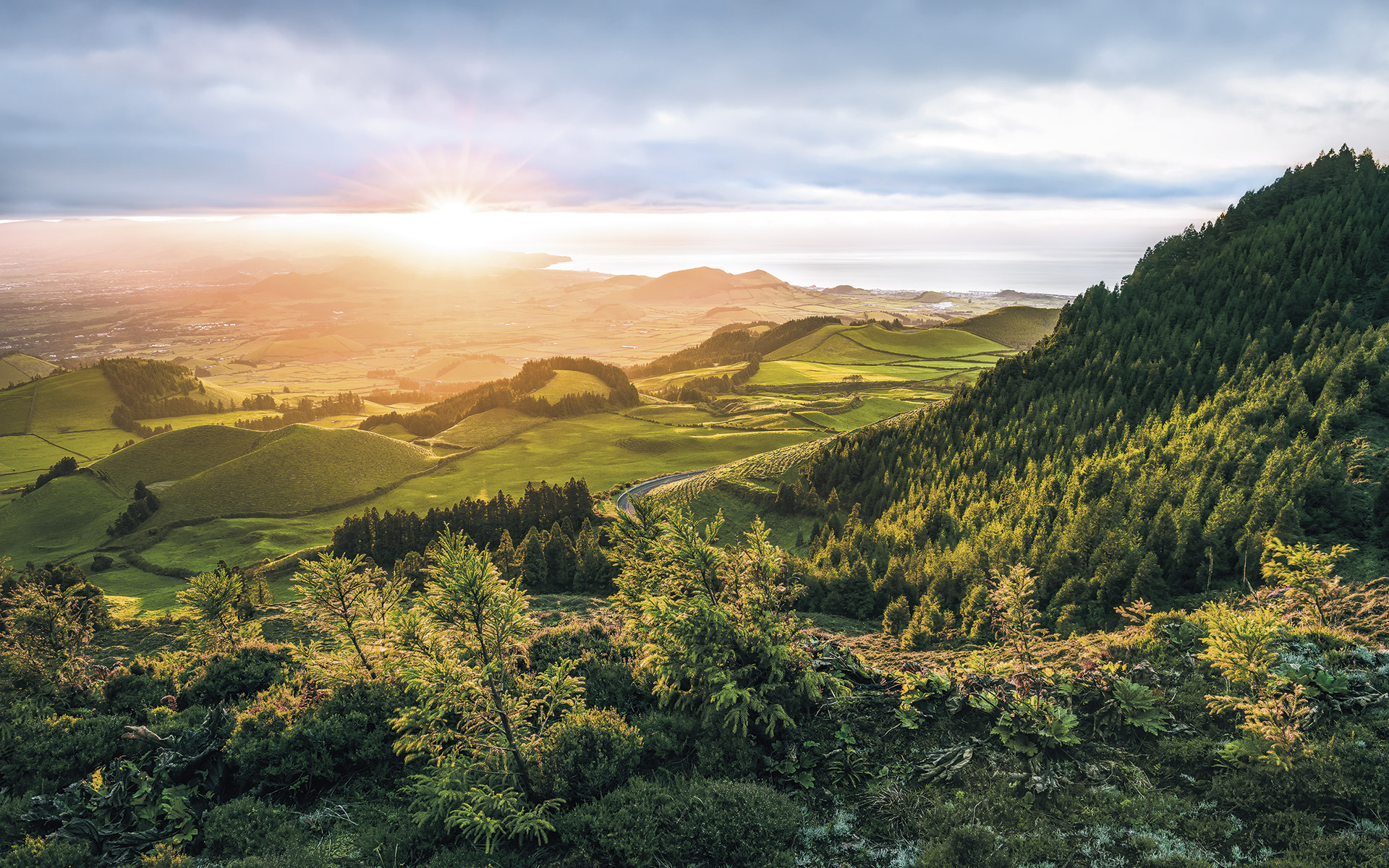 Panoramique Paradise Island - Papier peint Komar