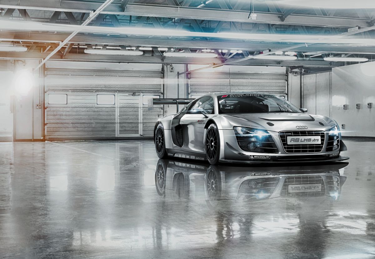 Audi R8 Le Mans - panoramique Komar