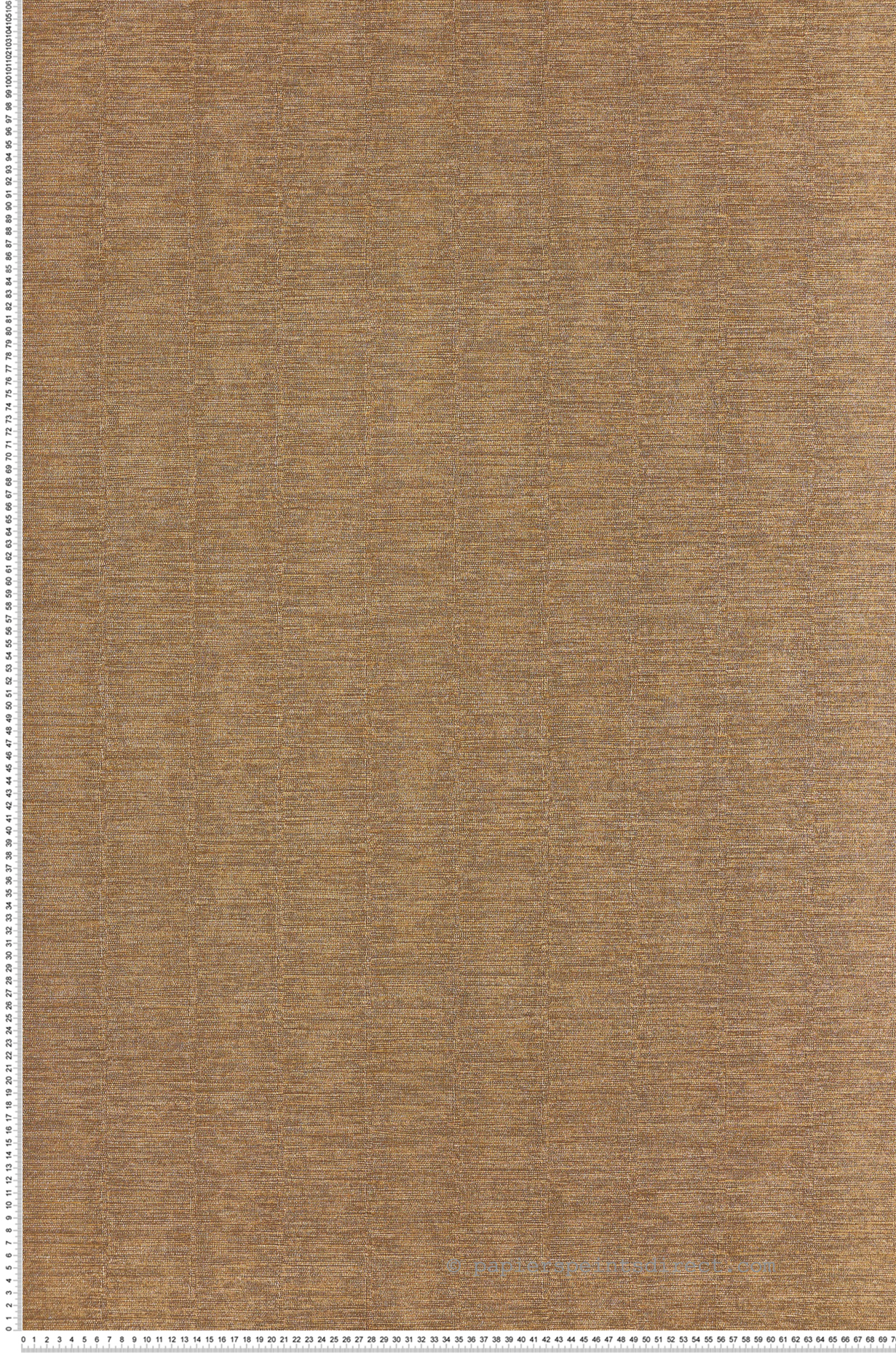 Papier peint Effet Tissu Scandium marron doré - Cérame de Casamance | Réf. CAS-B75031936