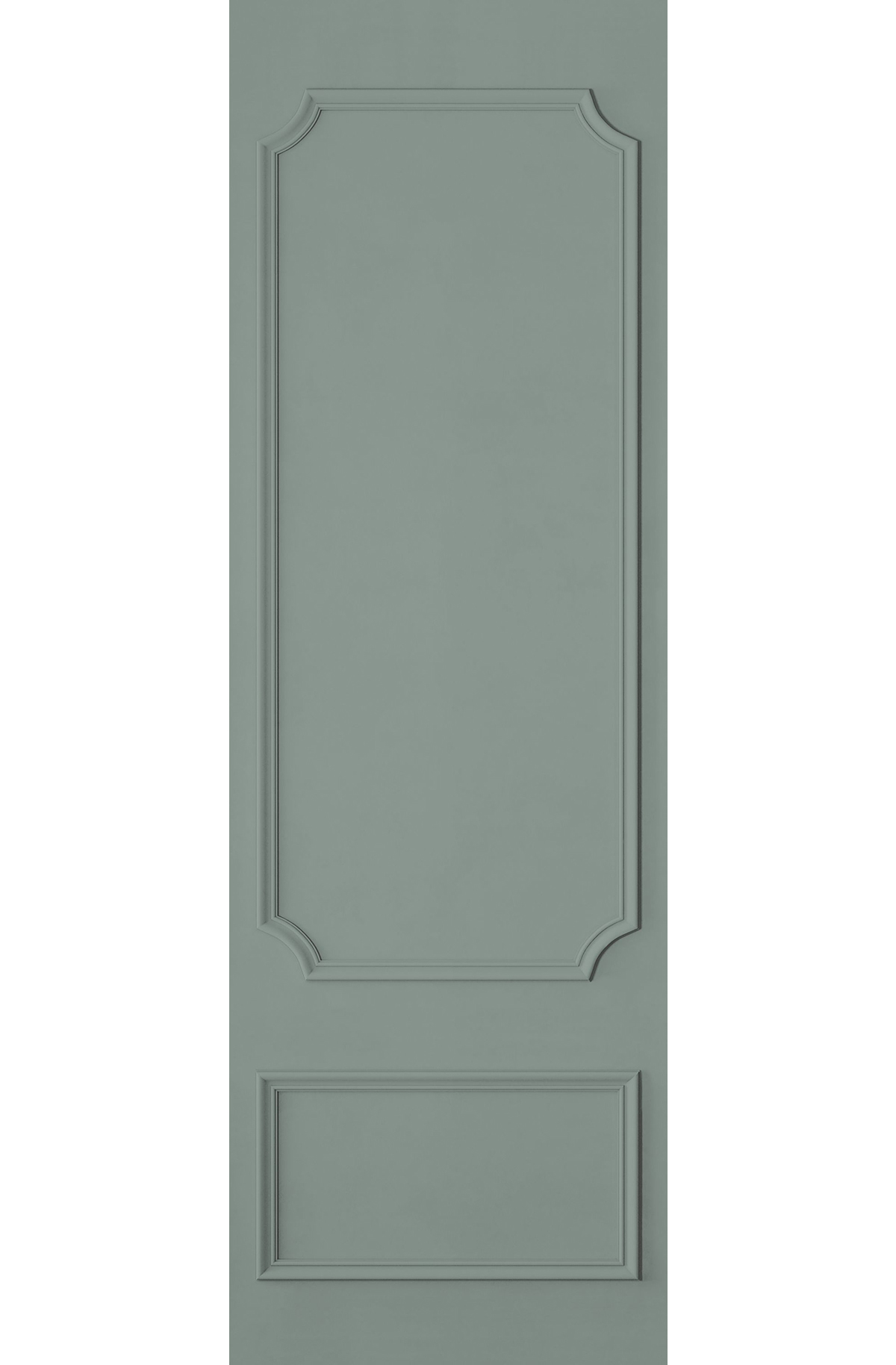 Papier peint panoramique Moulure le Boudoir bleu d'eau 90X280 - Moulures & Co de Casadéco | Réf. MOCO201399423