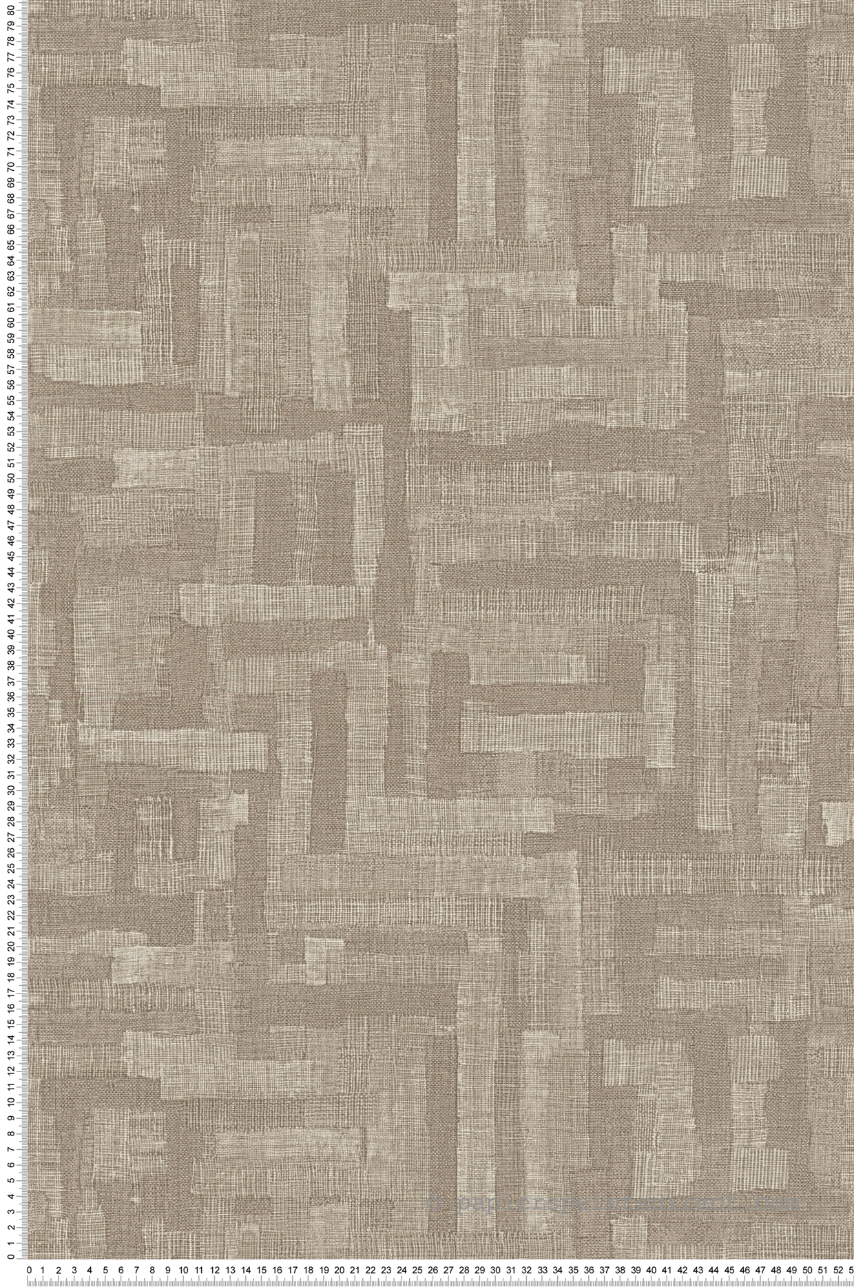 Papier peint Géométrie Ethnique taupe ficelle - Metropolitan Stories 4 Hot Spots d'A.S. Création | Réf. AS-782042