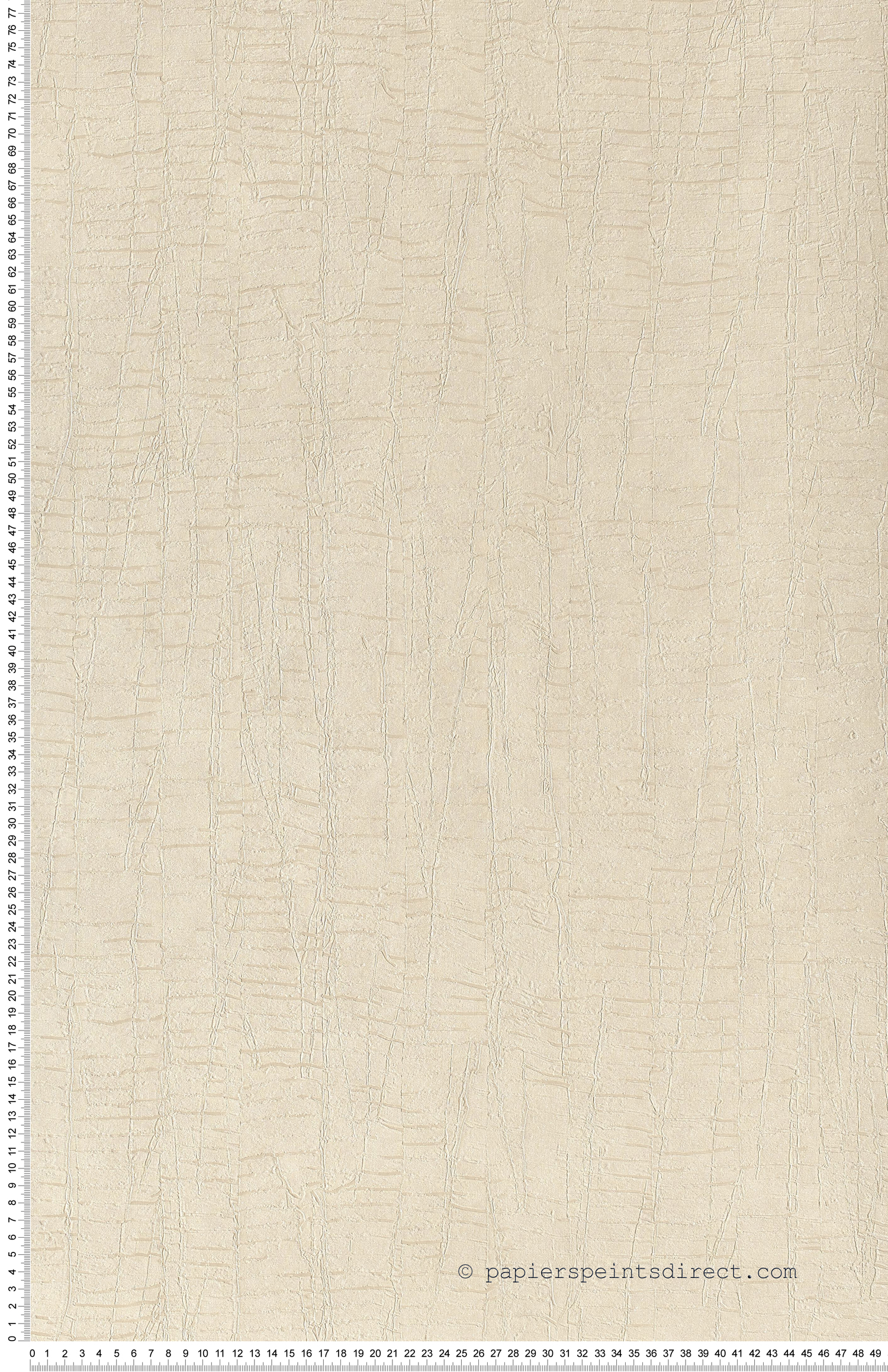 Koréa beige - Papier peint Unis et Rayures de Lutèce