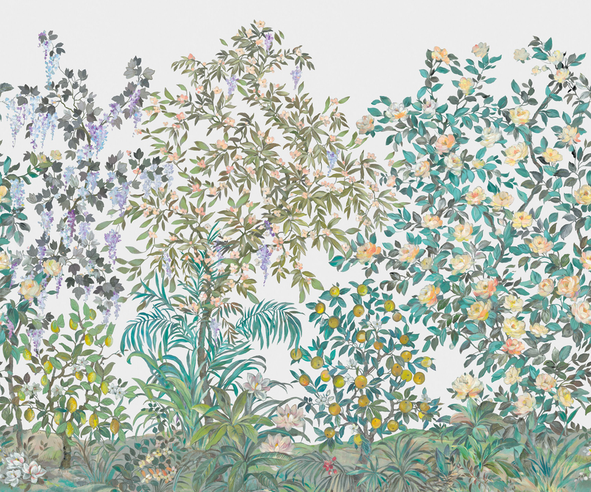 Papier peint panoramique Confidences Sous l'Oranger S multico 300X250 - Wonderwalls 2 de Casadéco | Réf. WDWD200117907