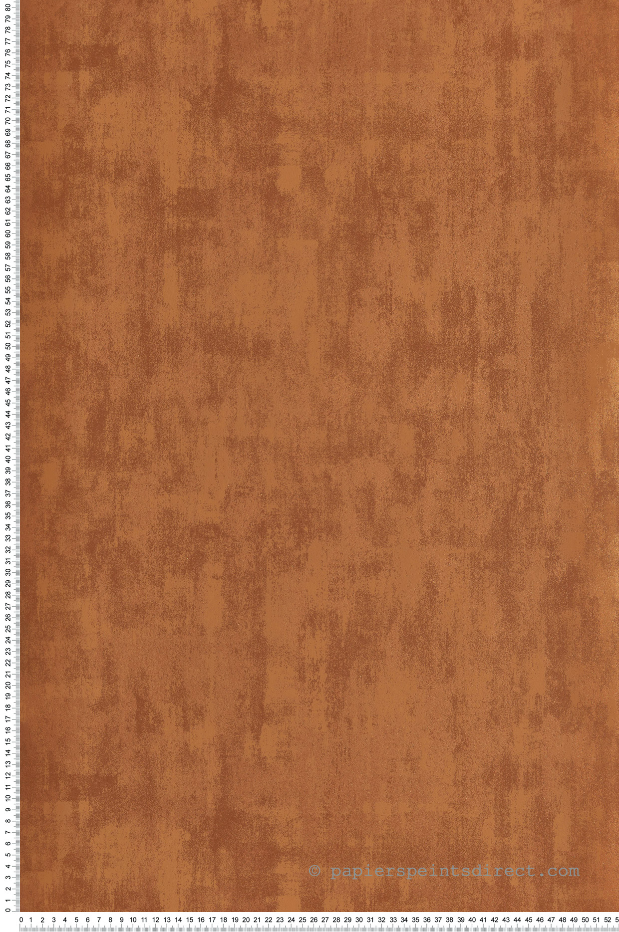 Papier peint Mur Enduit orange cuivré - Unique de Lutèce | Réf. LTC-F-VE5005