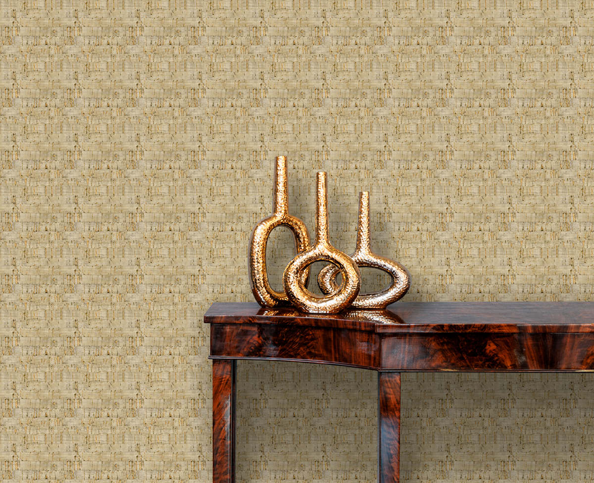 Papier peint Ecorce Liège beige doré - Shamal de Montecolino | Réf. MC-NHW1027