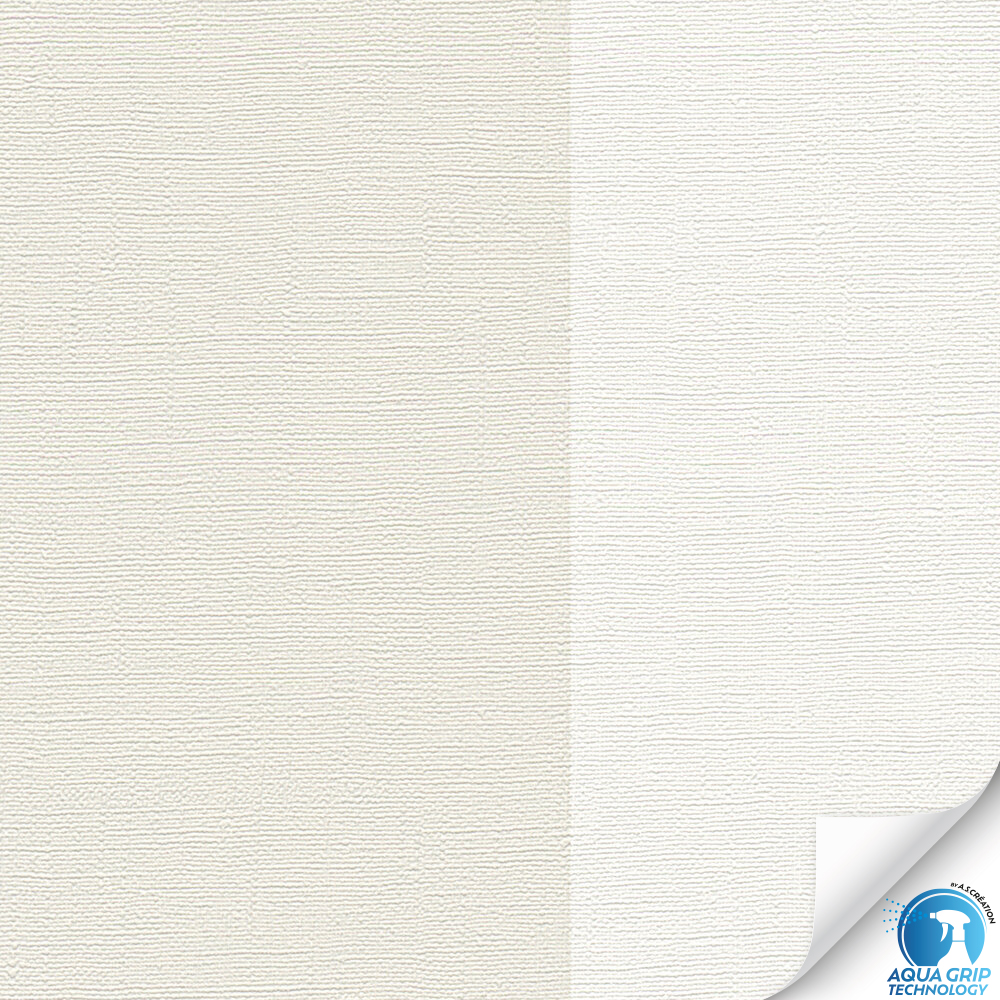 Papier peint préencollé Rayures lin crème - Designdrop d'A.S. Création ZOOM | Réf. AS-787217